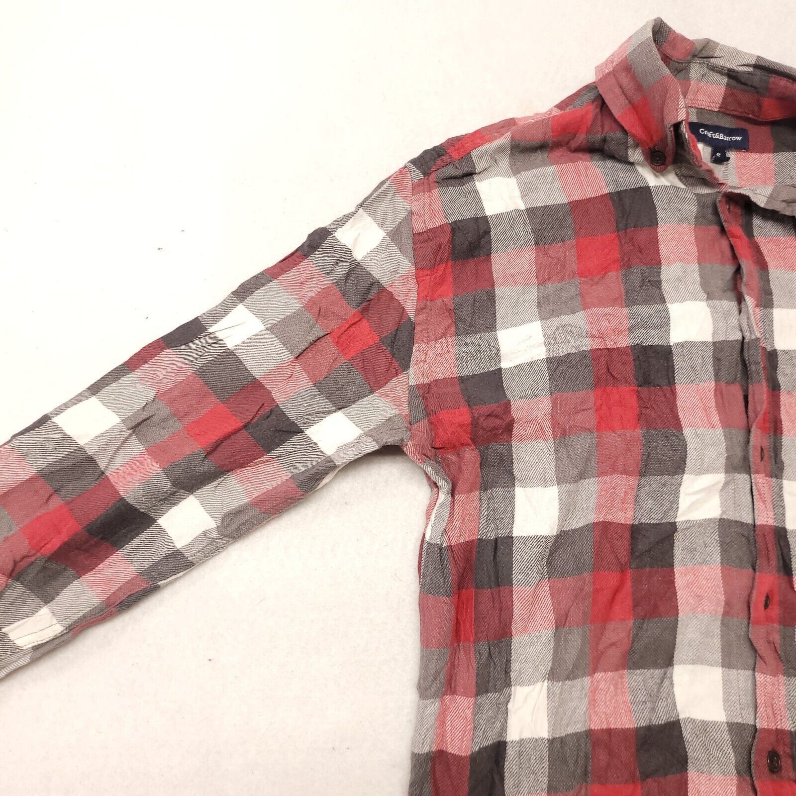 Croft & Barrow Croft & Barrow Gingham Flannel Button Up Shirt Mens Size S Size US S / EU 44-46 / 1 - 4 Thumbnail
