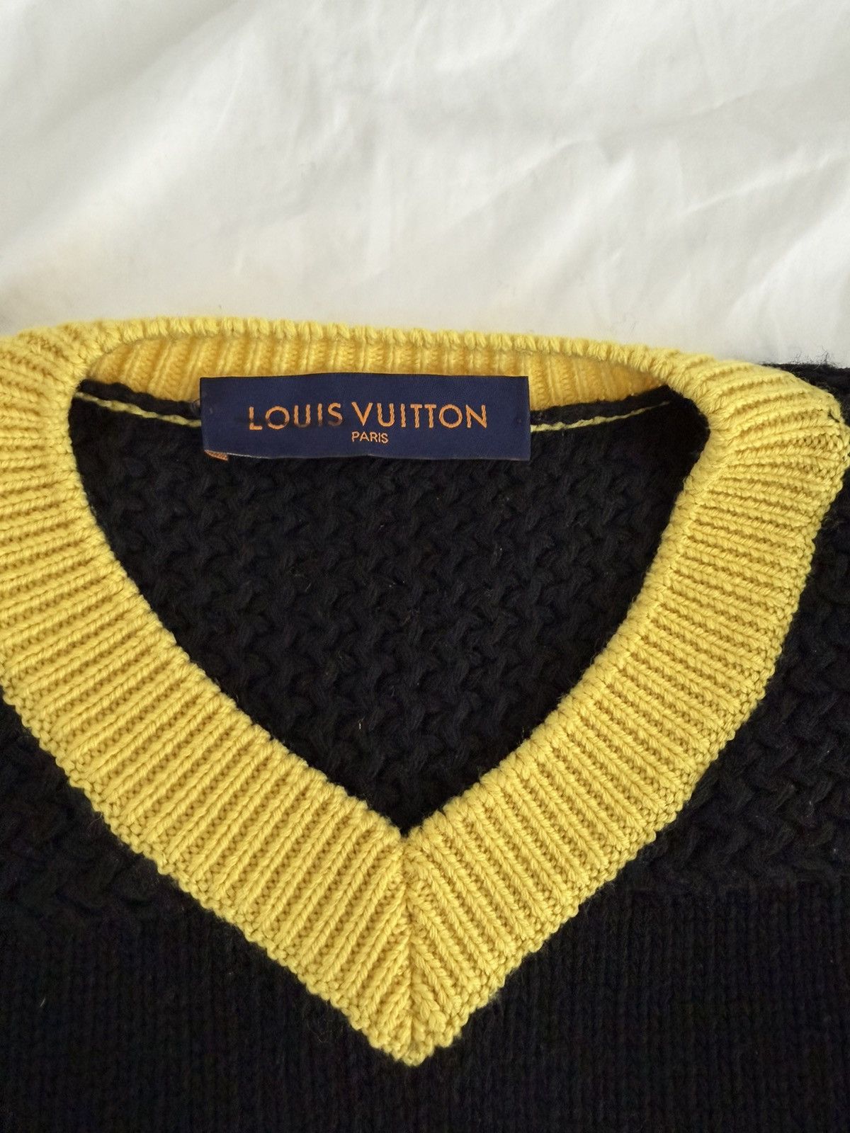 Louis Vuitton Louis Vuitton SS22 Knit Hockey Sweater - Virgil Abloh Size US L / EU 52-54 / 3 - 4 Thumbnail