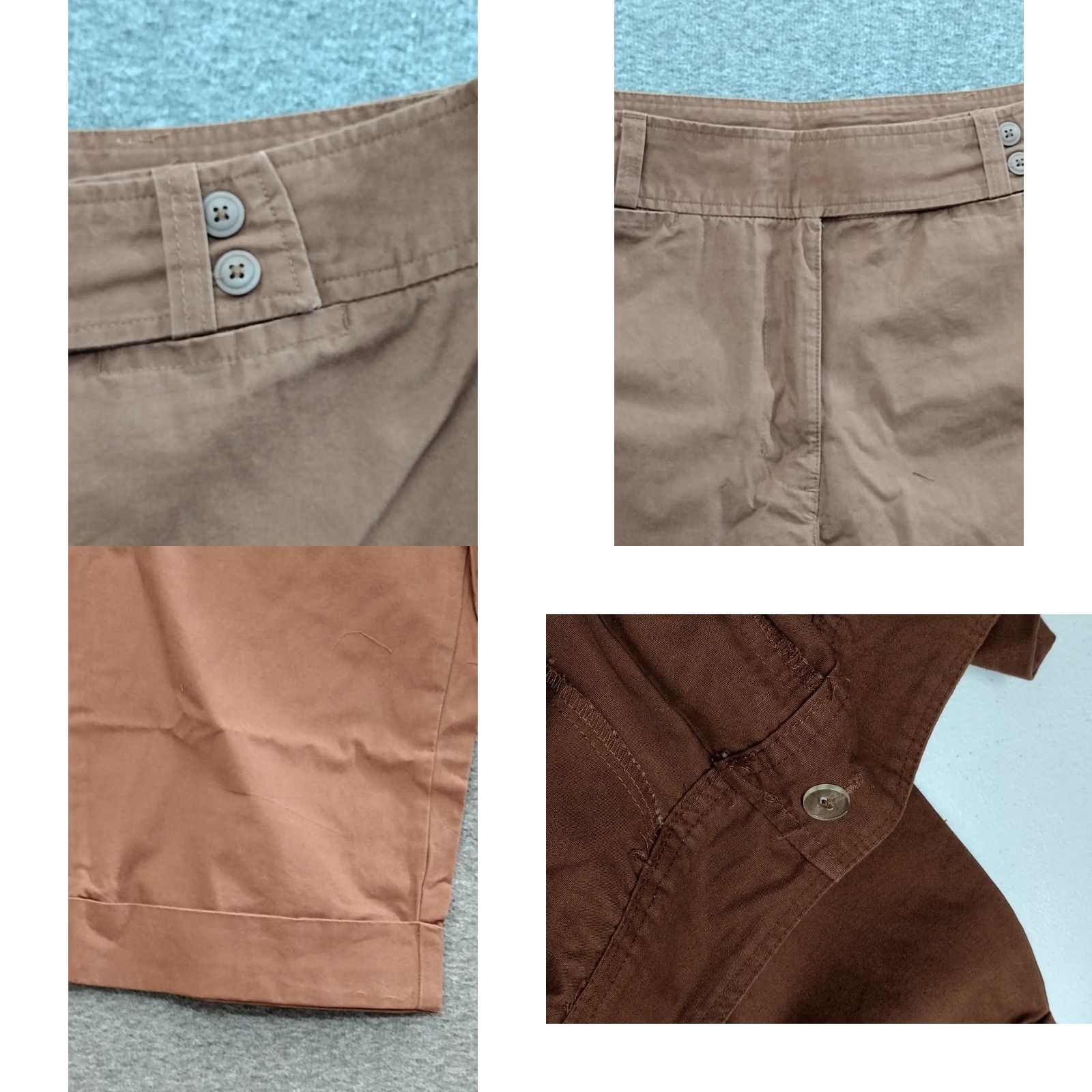 Vintage White Stag Pants Capri 18 Petite Coral Cotton Denim Capri Pants Straight Leg Womens XS-Adult 18 Petite Coral Capri Pants Size 25" / US 0 / IT 36 - 8 Thumbnail