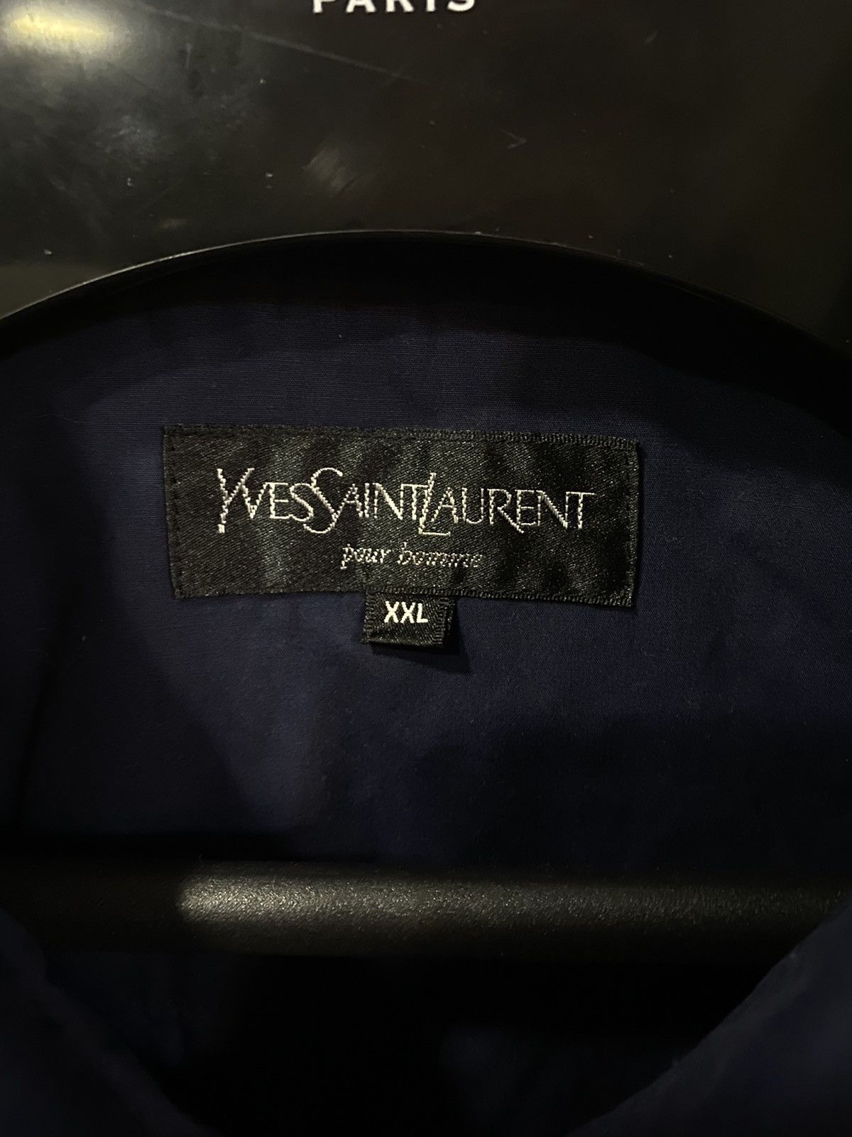 Yves Saint Laurent Warm YSL Jacket Navy YSL Bomber Size US XXL / EU 58 / 5 - 7 Thumbnail