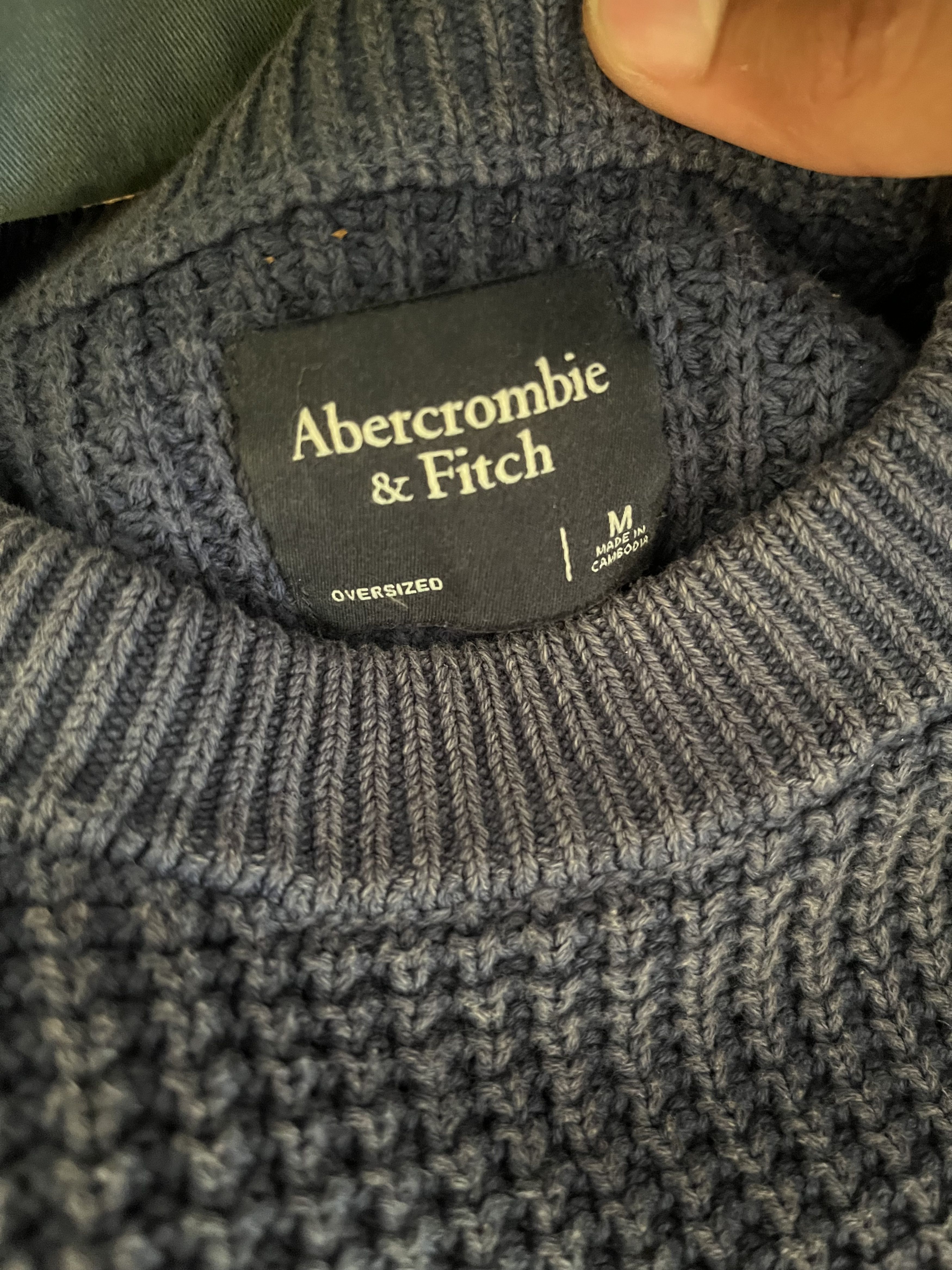 Abercrombie & Fitch Knitted Crewneck Size US M / EU 48-50 / 2 - 3 Thumbnail