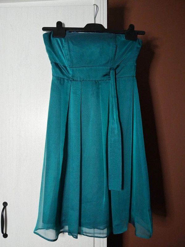 Other Young Couture by Barbara Schwarzer turqoise dress Size S / US 4 / IT 40 - 1 Thumbnail