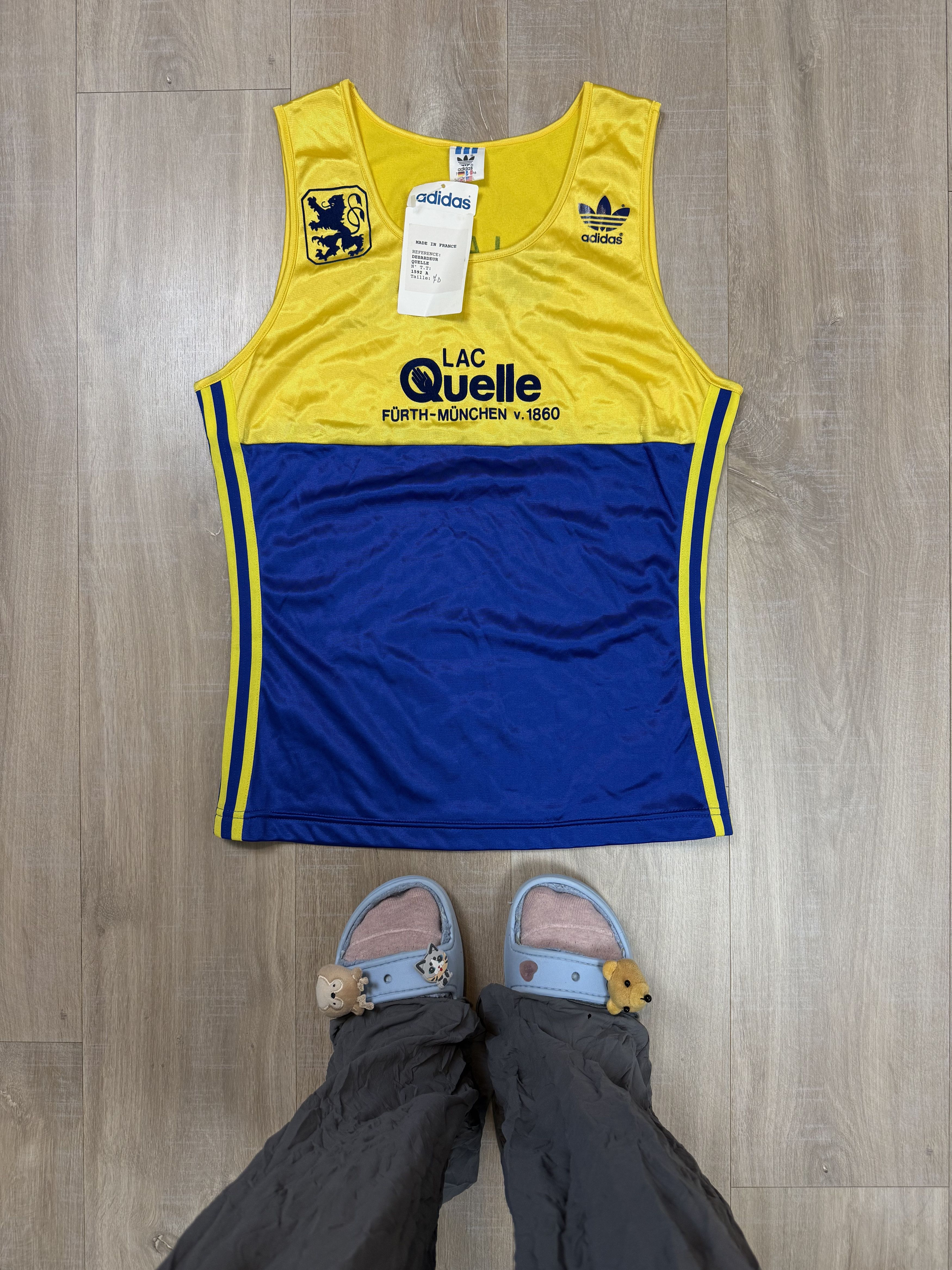 Adidas RARE 1860 Munich Vintage Training Jersey Sleeveless Size US L / EU 52-54 / 3 - 1 Thumbnail