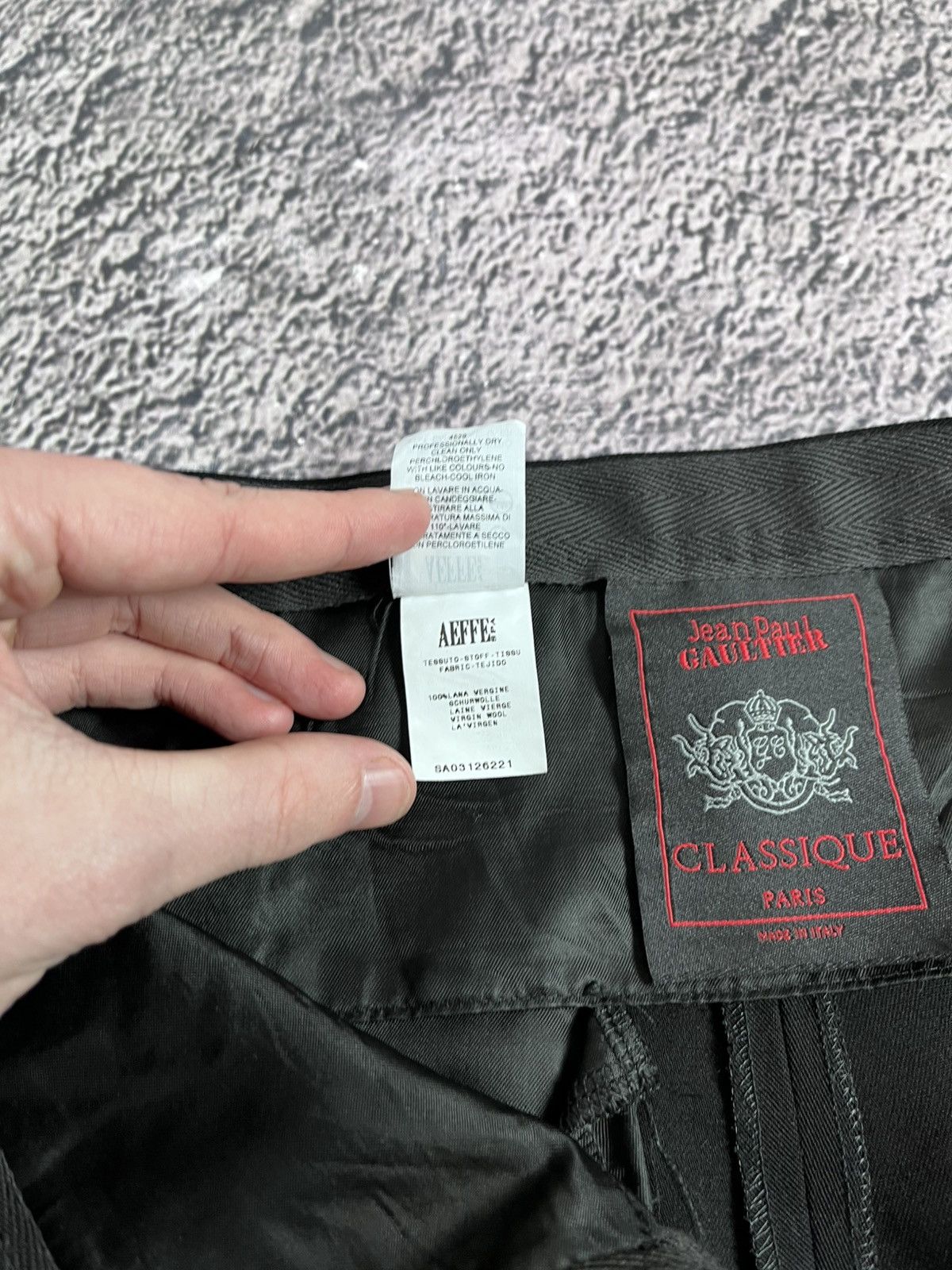 Jean Paul Gaultier 1990 high waist JEAN PAUL GAULTIER CLASIQUE Femme pants Size 28" / US 6 / IT 42 - 19 Thumbnail