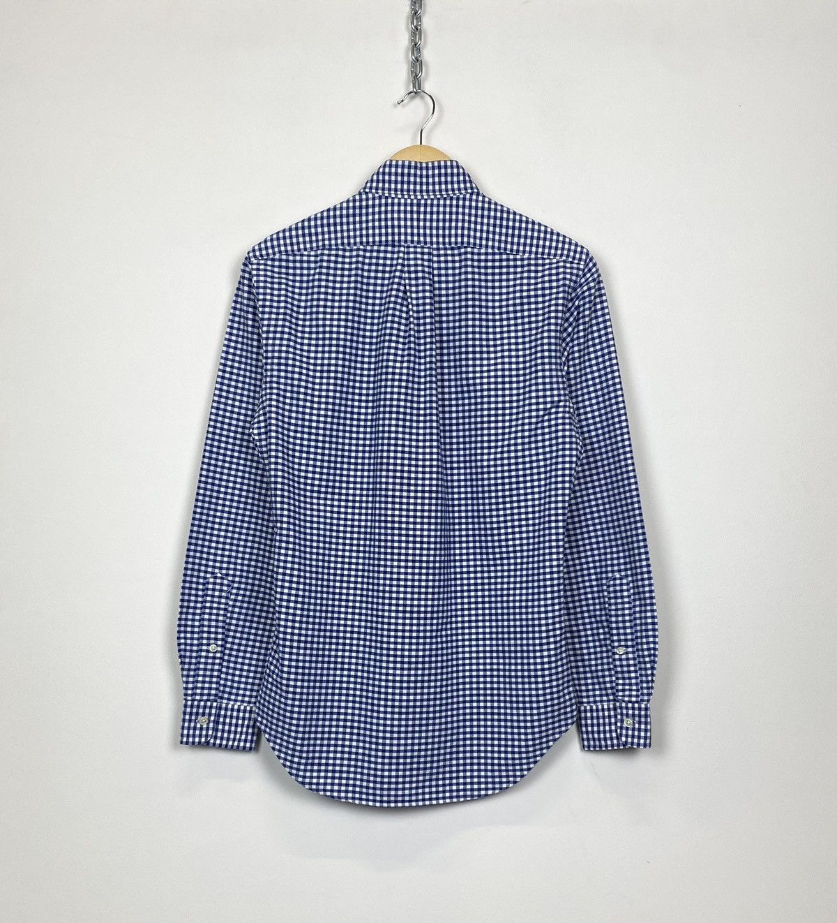 Polo Ralph Lauren Polo Ralph Lauren Slim Fit Shirt Buttons-Up Checkered Blue Size US S / EU 44-46 / 1 - 8 Thumbnail