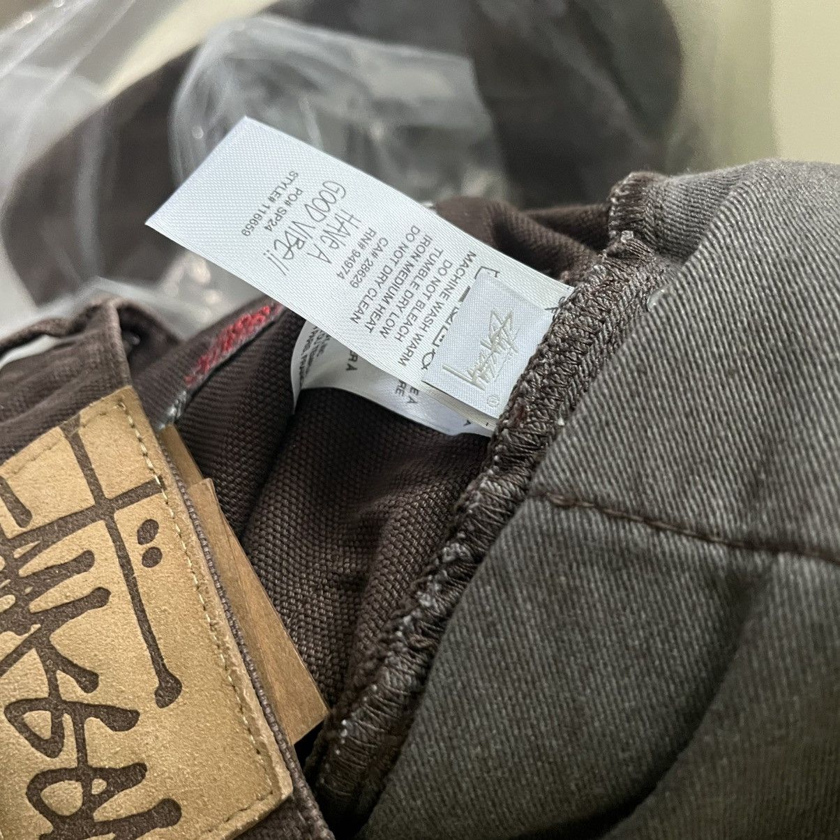 Stussy Classic Jean Washed Canvas Denim Size US 28 / EU 44 - 10 Thumbnail