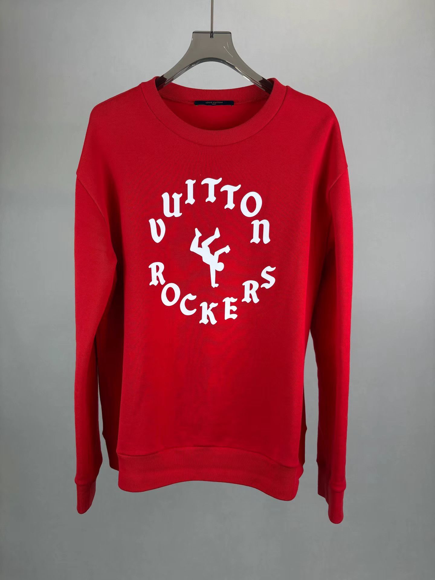Louis Vuitton LOUIS VUITTON Red Clock Sweatshirt K1 Size US XL / EU 56 / 4 - 1 Thumbnail