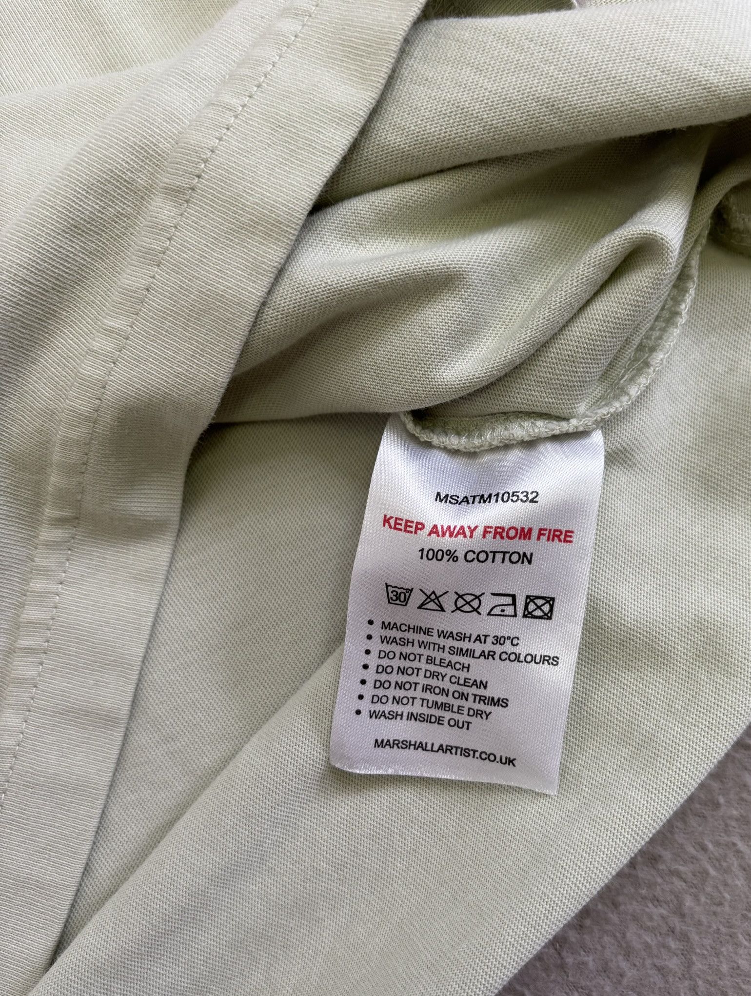 Marshall Artist Marshall Artist Modern Tailoring T-shirt medium Size US M / EU 48-50 / 2 - 9 Thumbnail