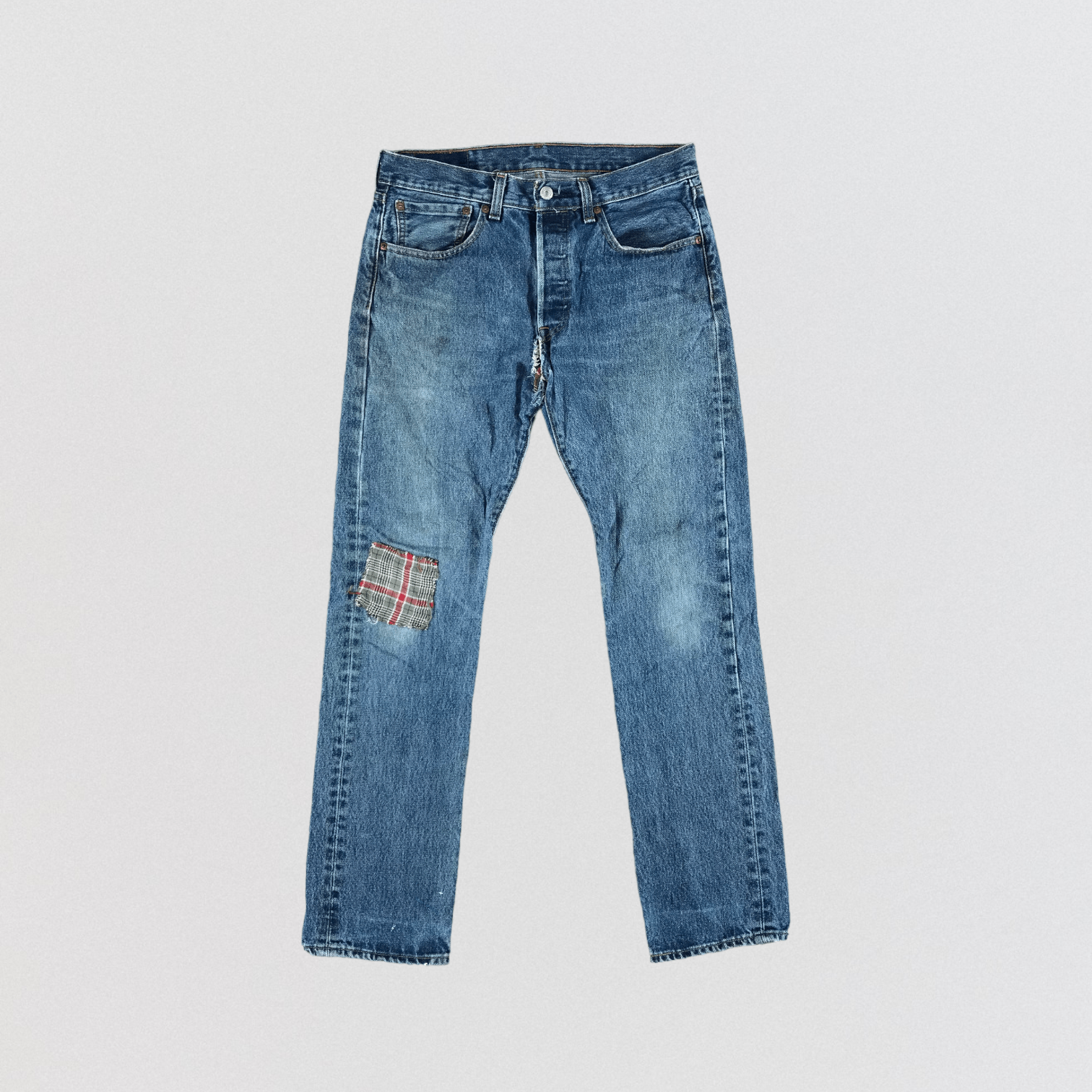 Levi's Vintage Blue Wash Levis 501 Jeans-JM3086 Size US 33 - 1 Thumbnail