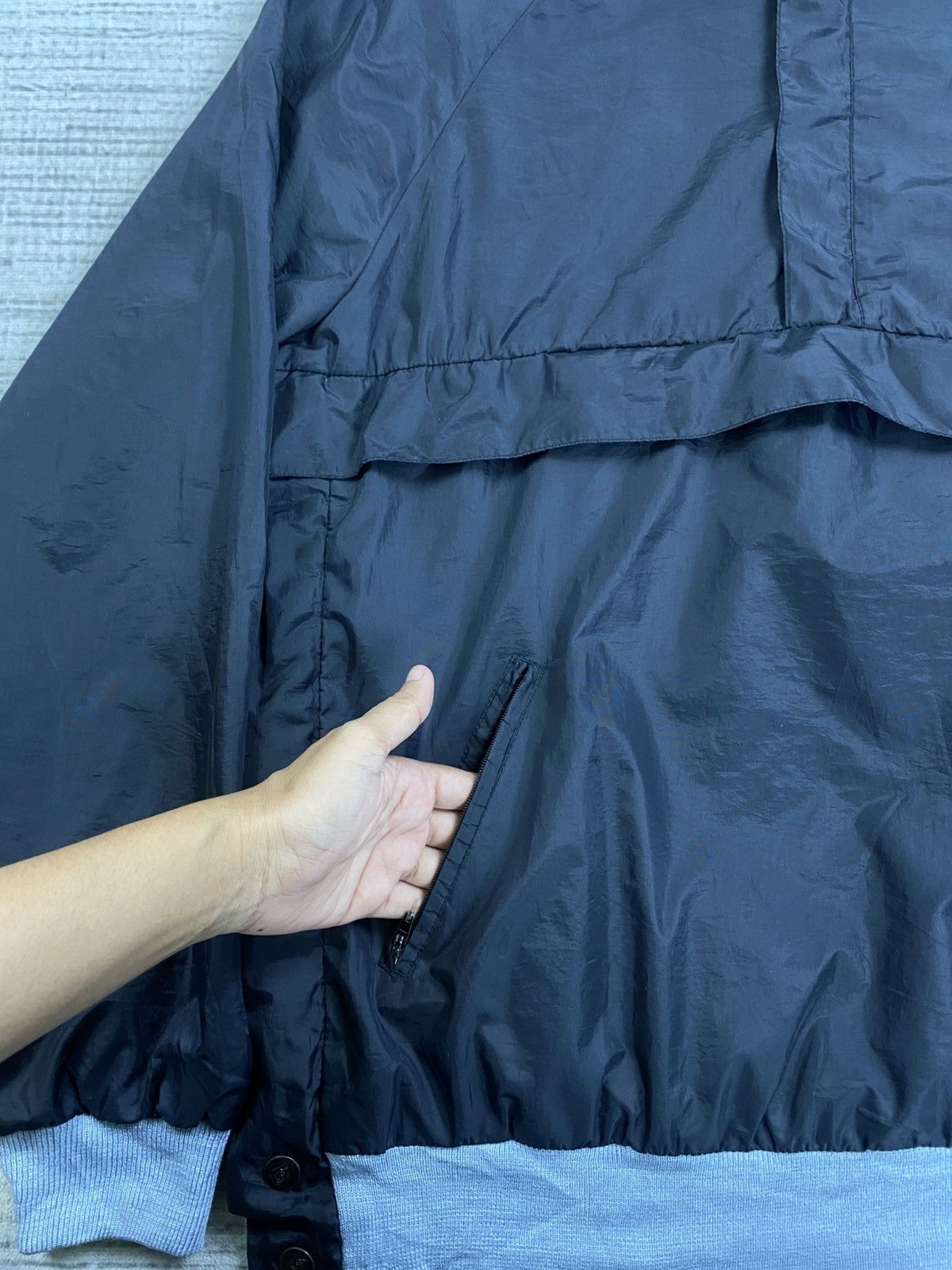 Japanese Brand × PONY × Vintage Vintage 90s Pony Casual Black Nylon Anorak Jacket Size US M / EU 48-50 / 2 - 6 Thumbnail