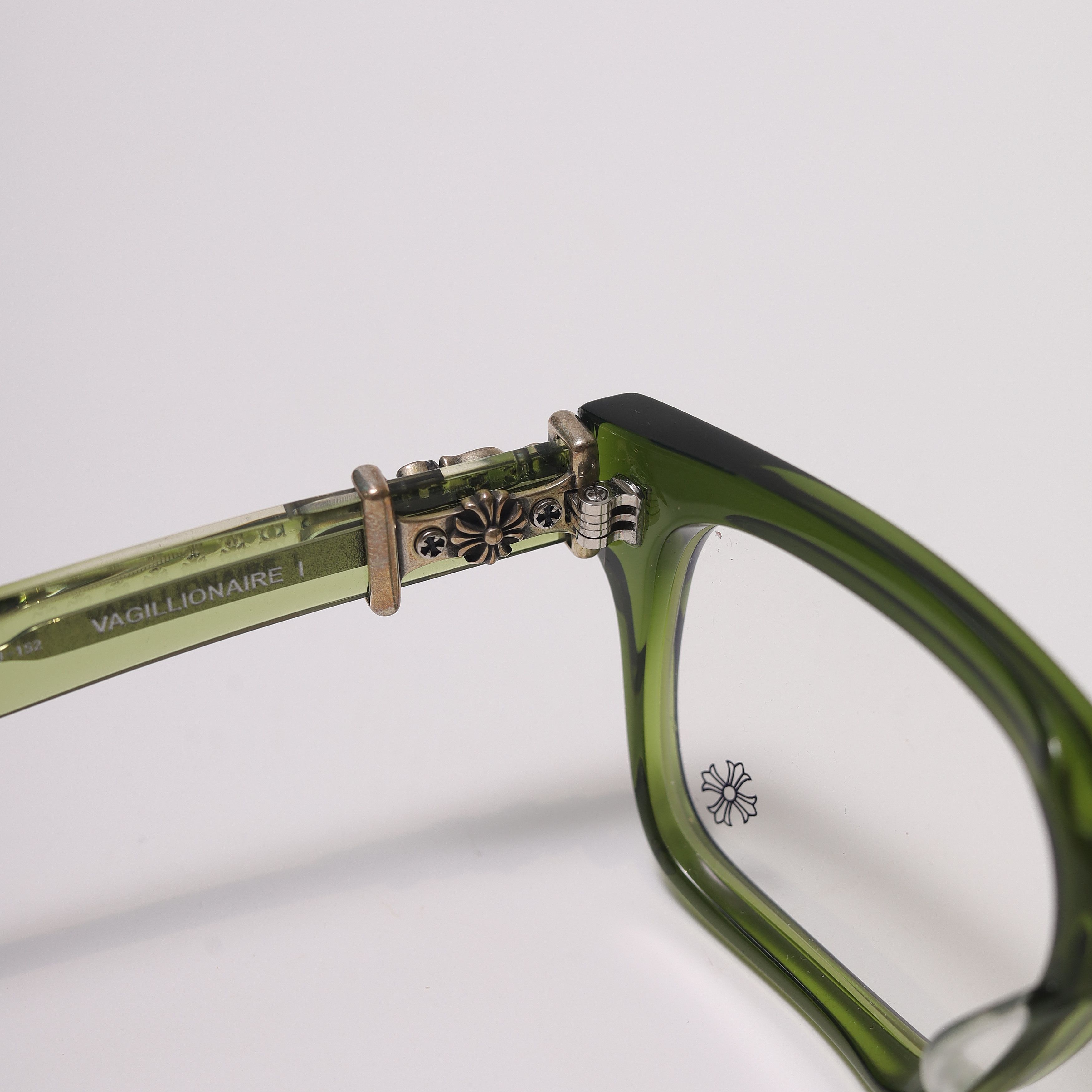 Chrome Hearts RARE CHROME HEARTS VAGILLIONAIRE I DOLV DARK OLIVE Size ONE SIZE - 7 Thumbnail