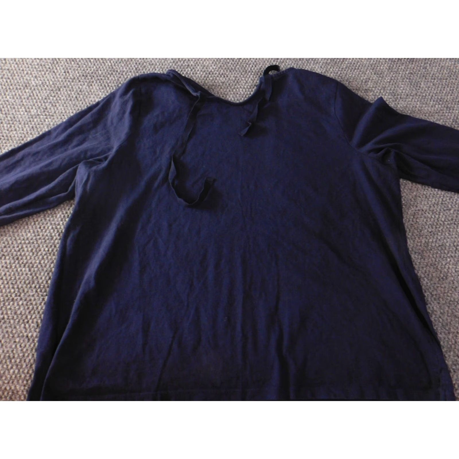 Talbots Talbots Blouse 2X Women Blue Pullover Crew Neck Casual Shirt пластиков Size XXL / US 16-18 / IT 52-54 - 6 Thumbnail