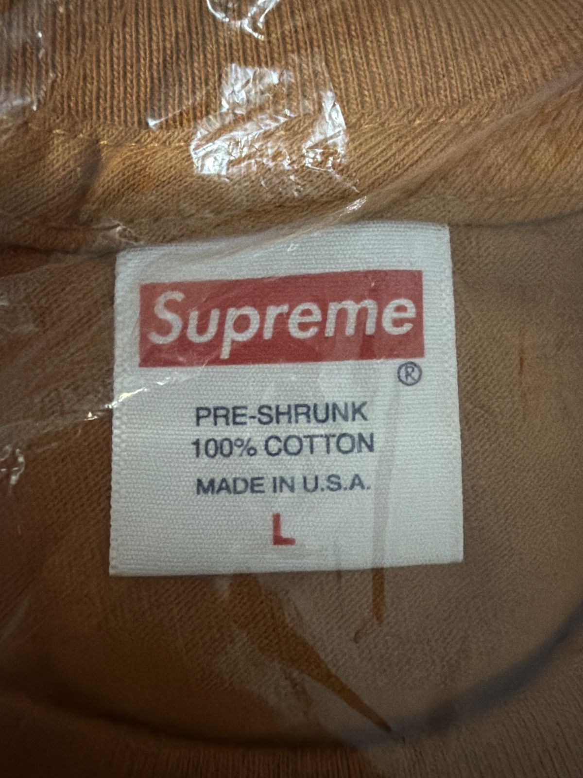 Supreme Supreme Bible Tee FW19 Size US L / EU 52-54 / 3 - 2 Thumbnail