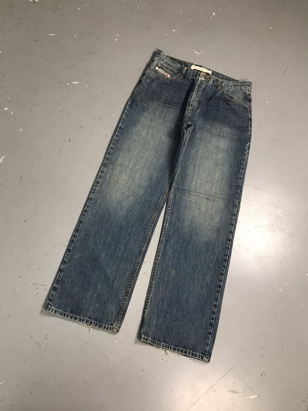 Diesel Vintage diesel industry straight fit denim Size US 34 / EU 50 - 3 Thumbnail