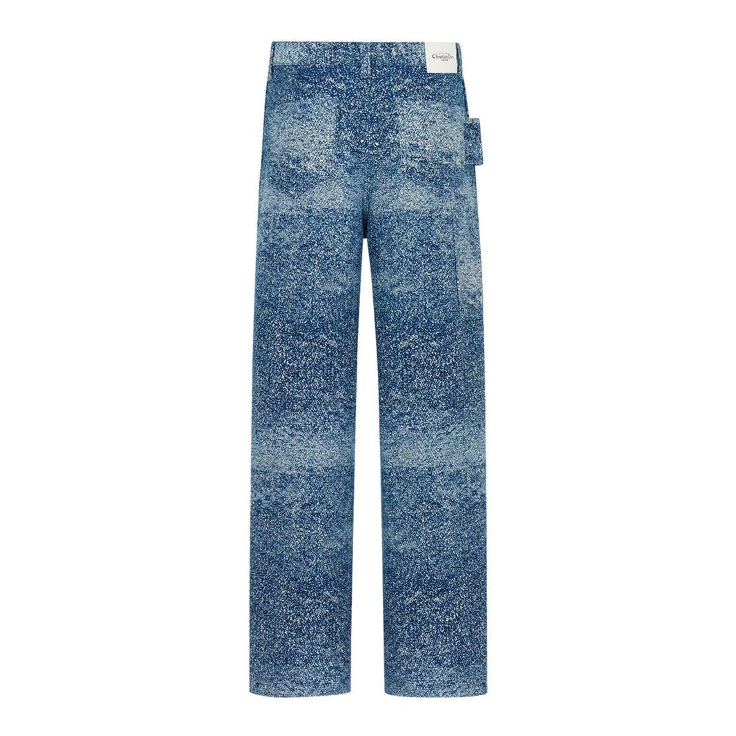 Dior DIOR $2150 Blue Cotton Carpenter Jeans New & Authentic (Men' Size US 30 / EU 46 - 2 Thumbnail