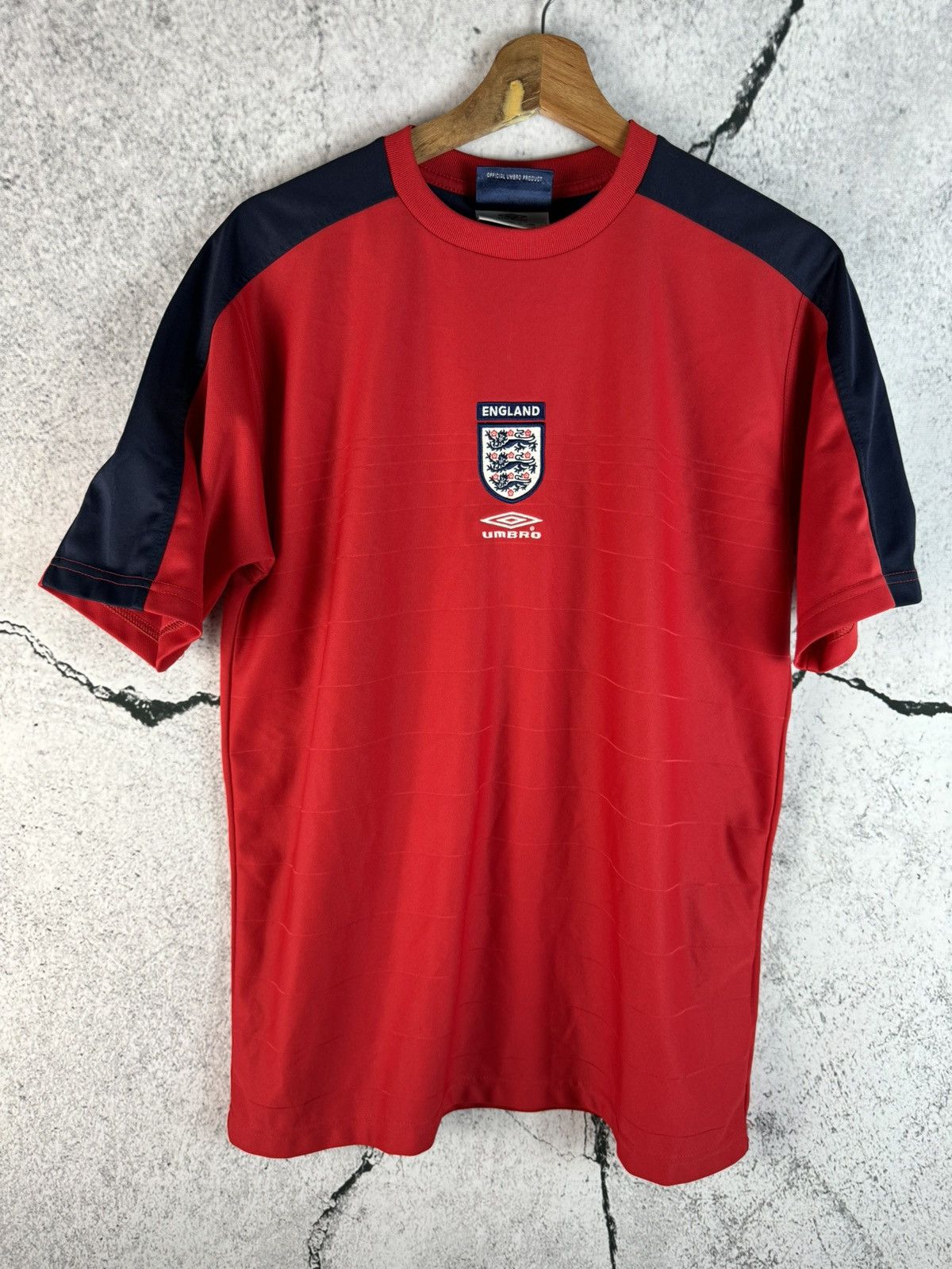Umbro England Center Logo Soccer Jersey Football T-shirt Size US M / EU 48-50 / 2 - 1 Thumbnail