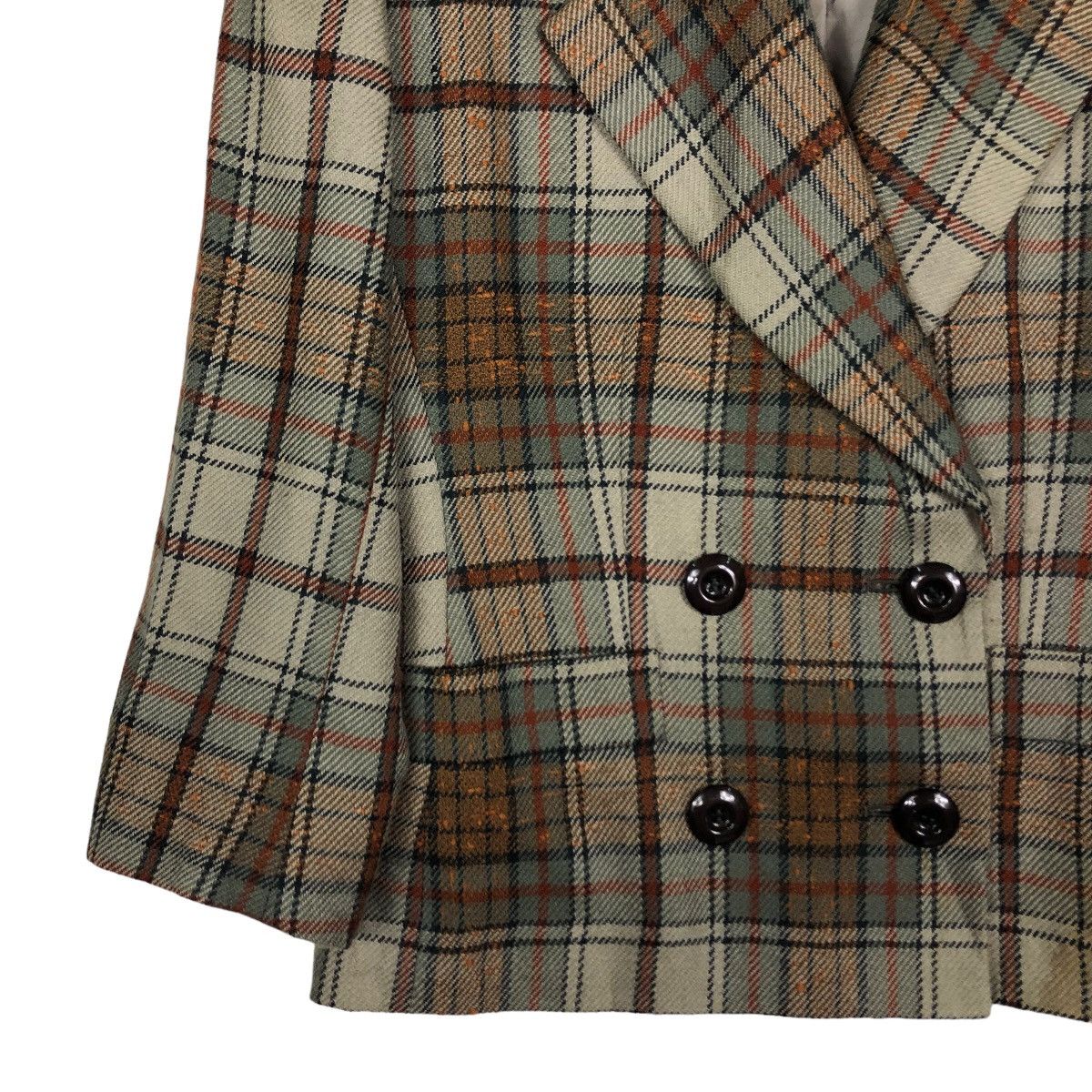 Japanese Brand 🔥Cropped Coats Jackets Double Breast Yves Saint Laurent Size US M / EU 48-50 / 2 - 4 Thumbnail