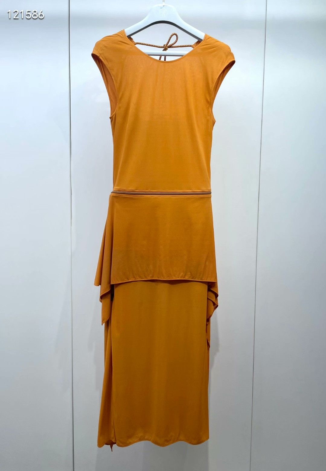 Hermes Hermes Runway Backless Silk Dress Size XS / US 0-2 / IT 36-38 - 1 Thumbnail