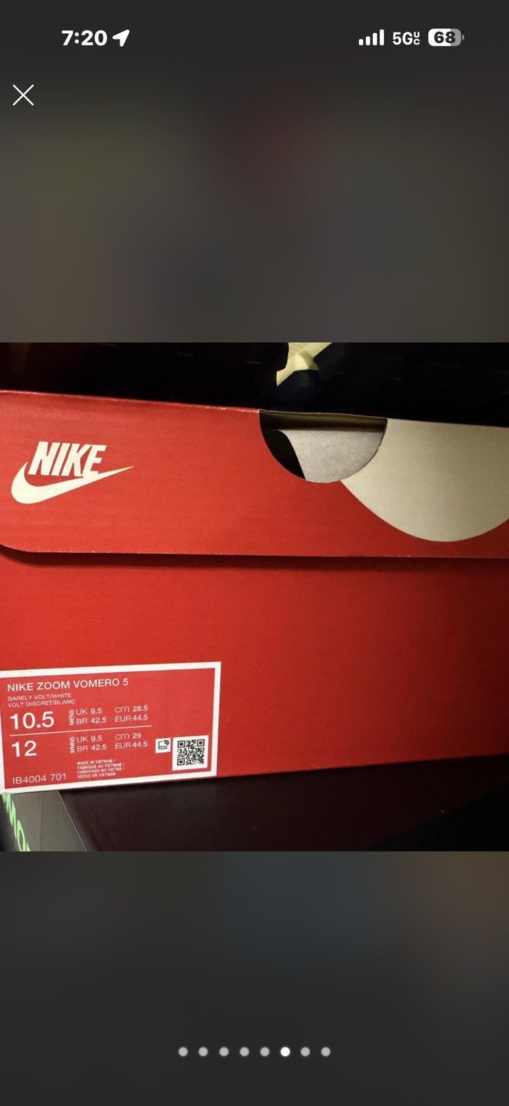Nike Vomero 5 Lightning Size US 10.5 / EU 43-44 - 7 Thumbnail