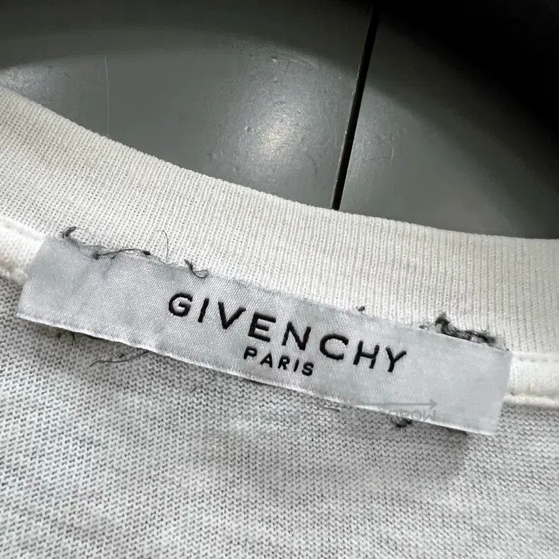 Givenchy Givenchy White Printed Logo Short Sleeve Size S Size US S / EU 44-46 / 1 - 2 Thumbnail