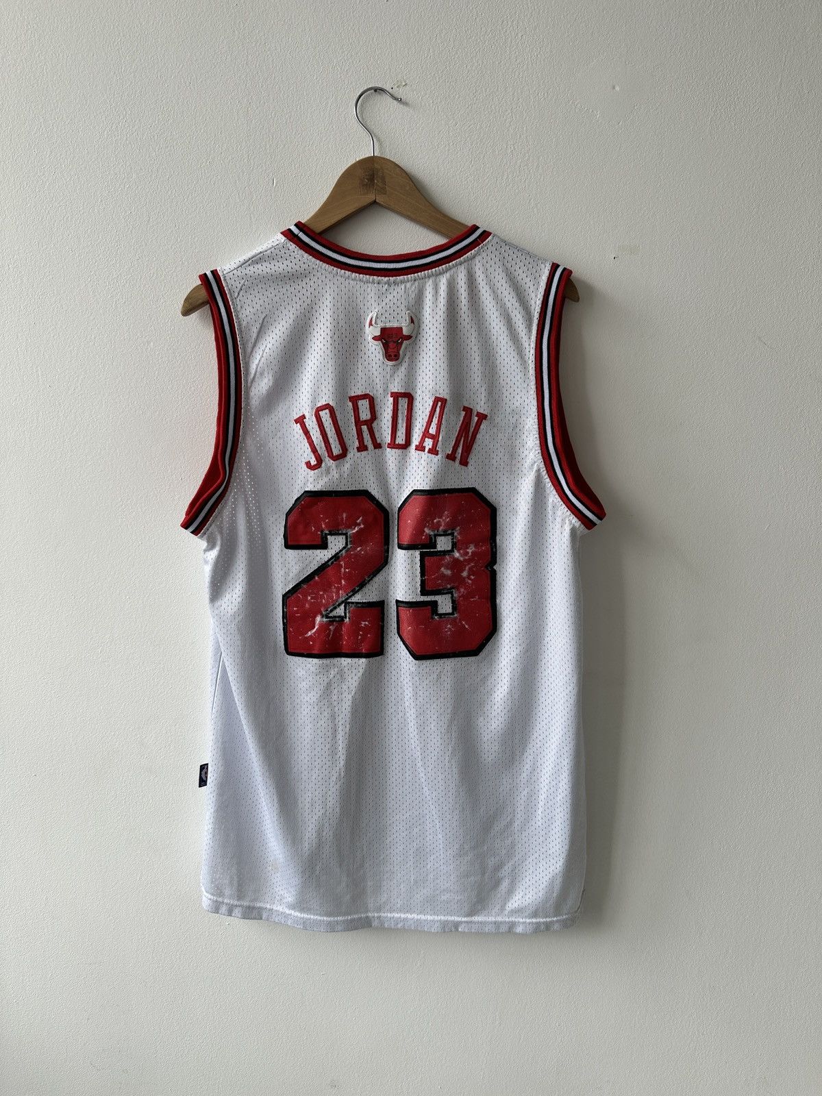 NBA × Nike Nike Michael Jordan #23 1984 Chicago Bulls NBA Jersey Size US L / EU 52-54 / 3 - 10 Thumbnail