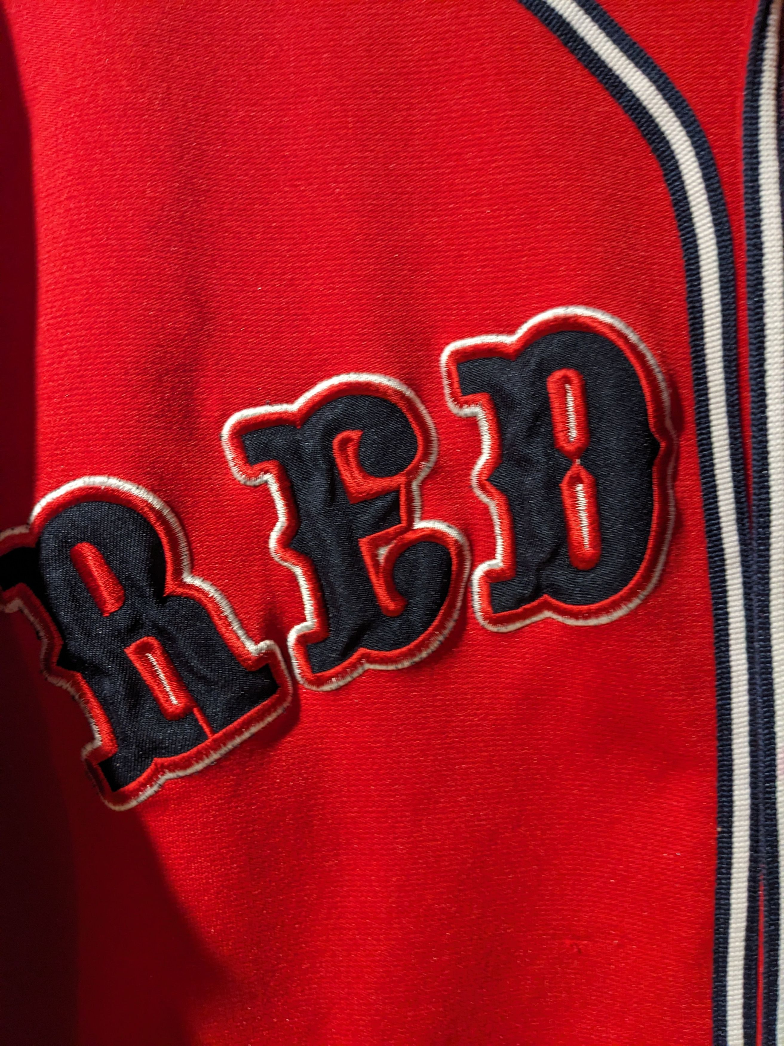 MLB × Vintage Vintage Boston Red Sox Tru Fan Red Large Jersey Size US L / EU 52-54 / 3 - 2 Thumbnail