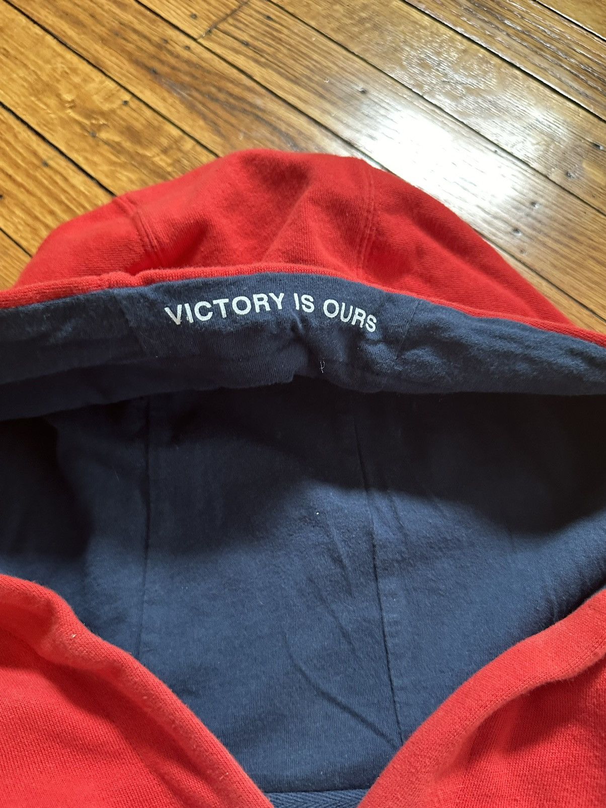 NEFF NEFF hoodie Size Large Hockey Style White/Blue/Red Vintage Size US L / EU 52-54 / 3 - 5 Thumbnail