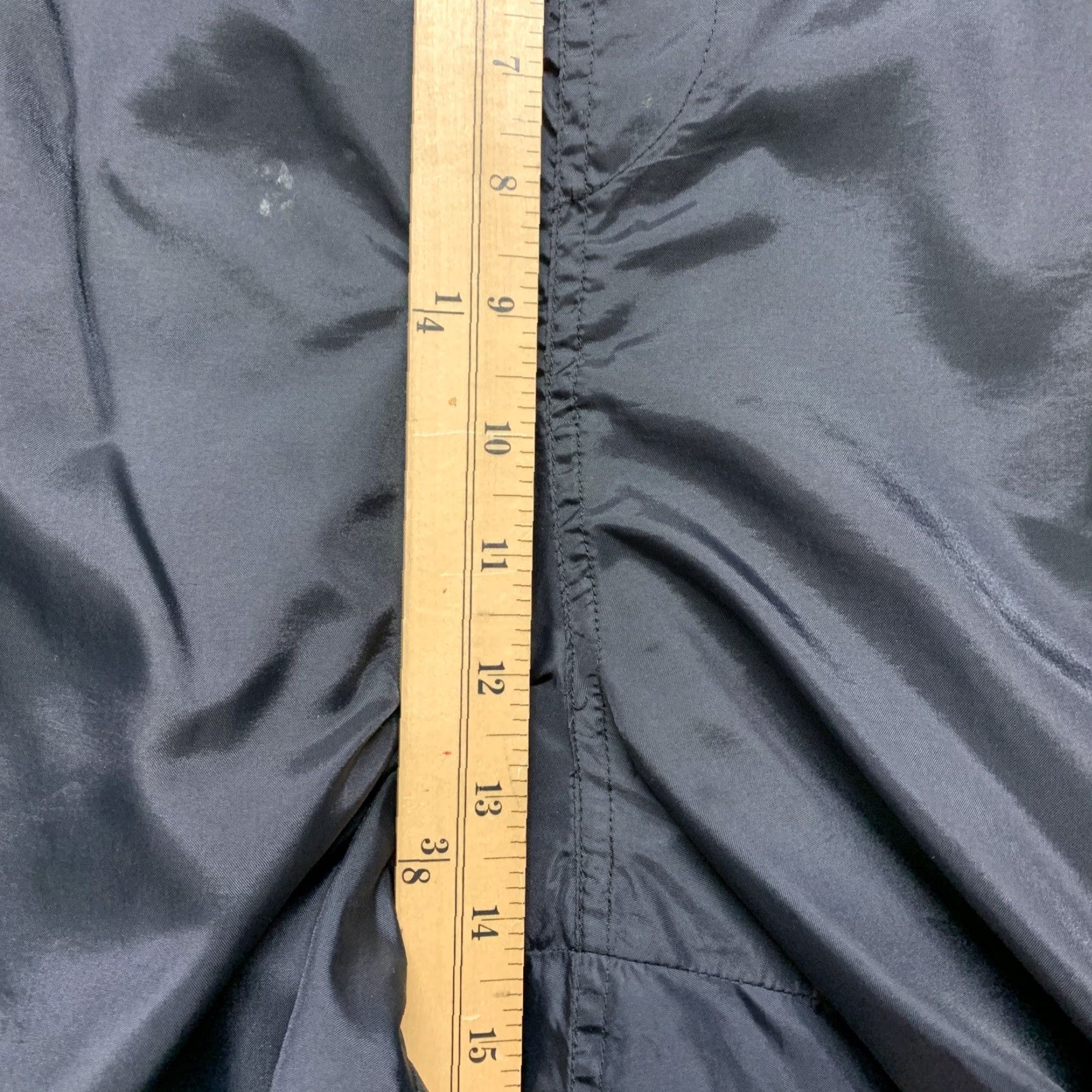Vintage Results Mens Sport Athletic Shorts Size Large Black Pockets Elastic READ Liner Reading? Size US 33 - 4 Thumbnail