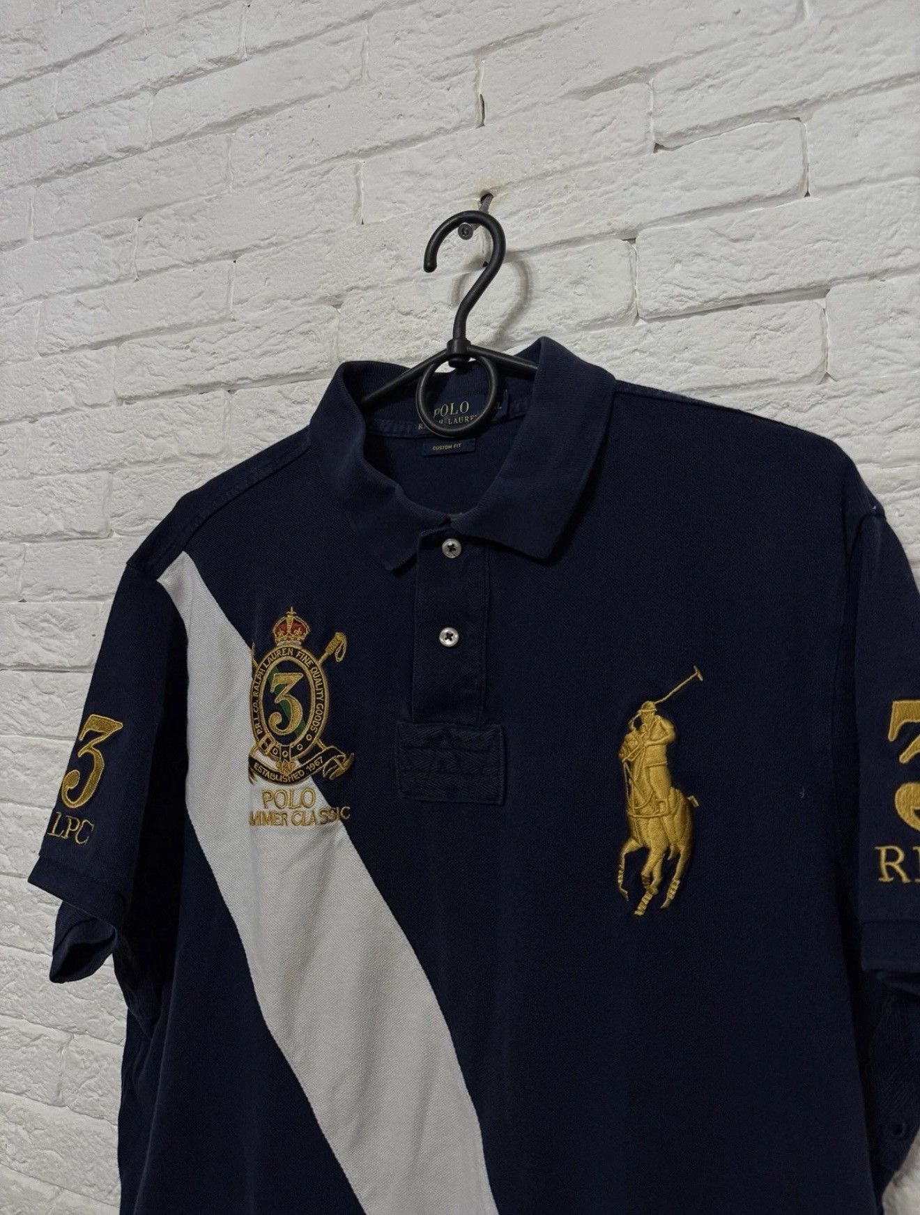 Polo Ralph Lauren Polo Ralph Lauren Polo Shirt Summer Classic Big Pony Keef Size US XL / EU 56 / 4 - 2 Thumbnail