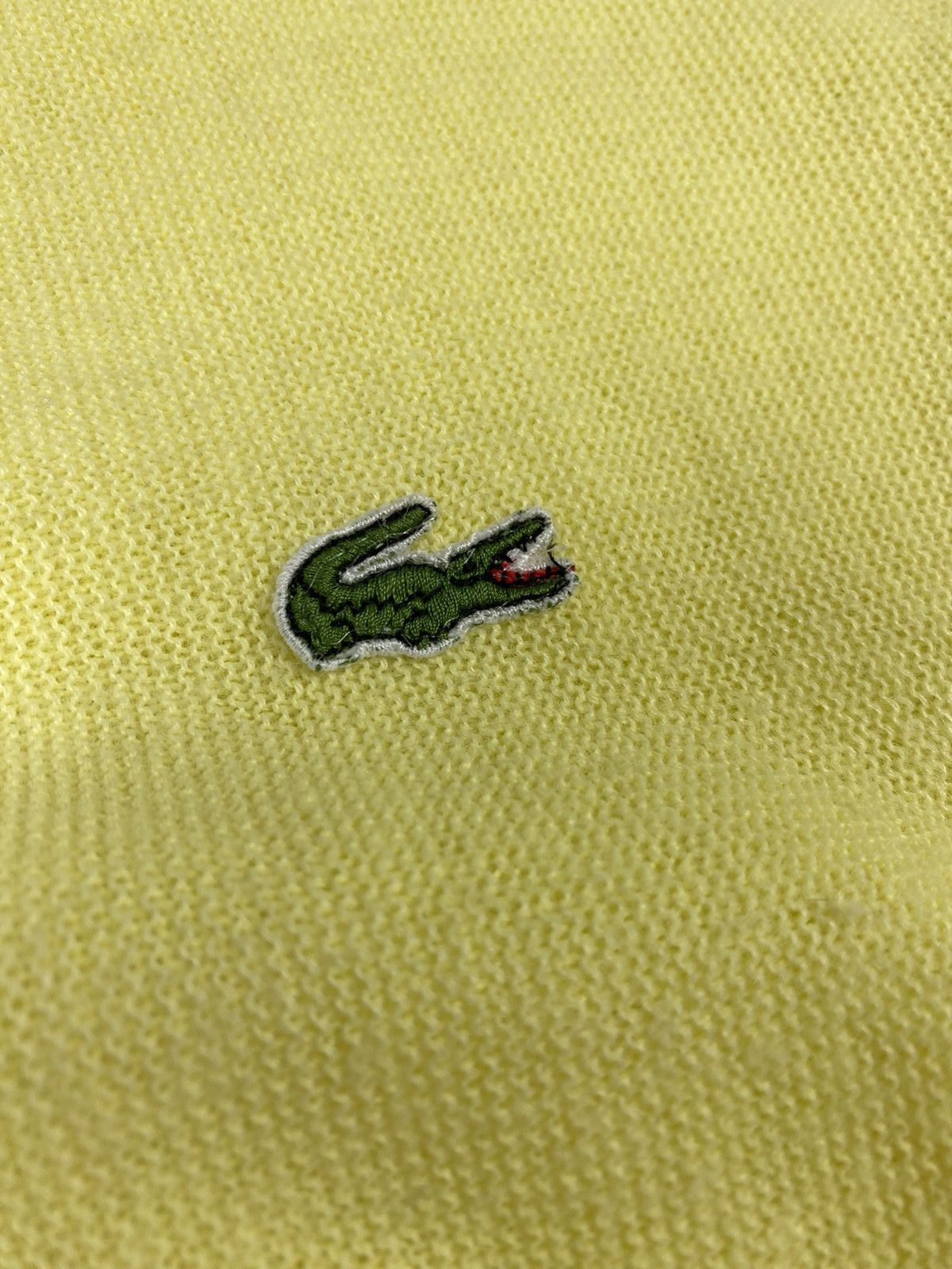 Izod × Lacoste × Vintage Vintage Izod x Lacoste Lemon Cardigan Sweater Size US L / EU 52-54 / 3 - 4 Thumbnail