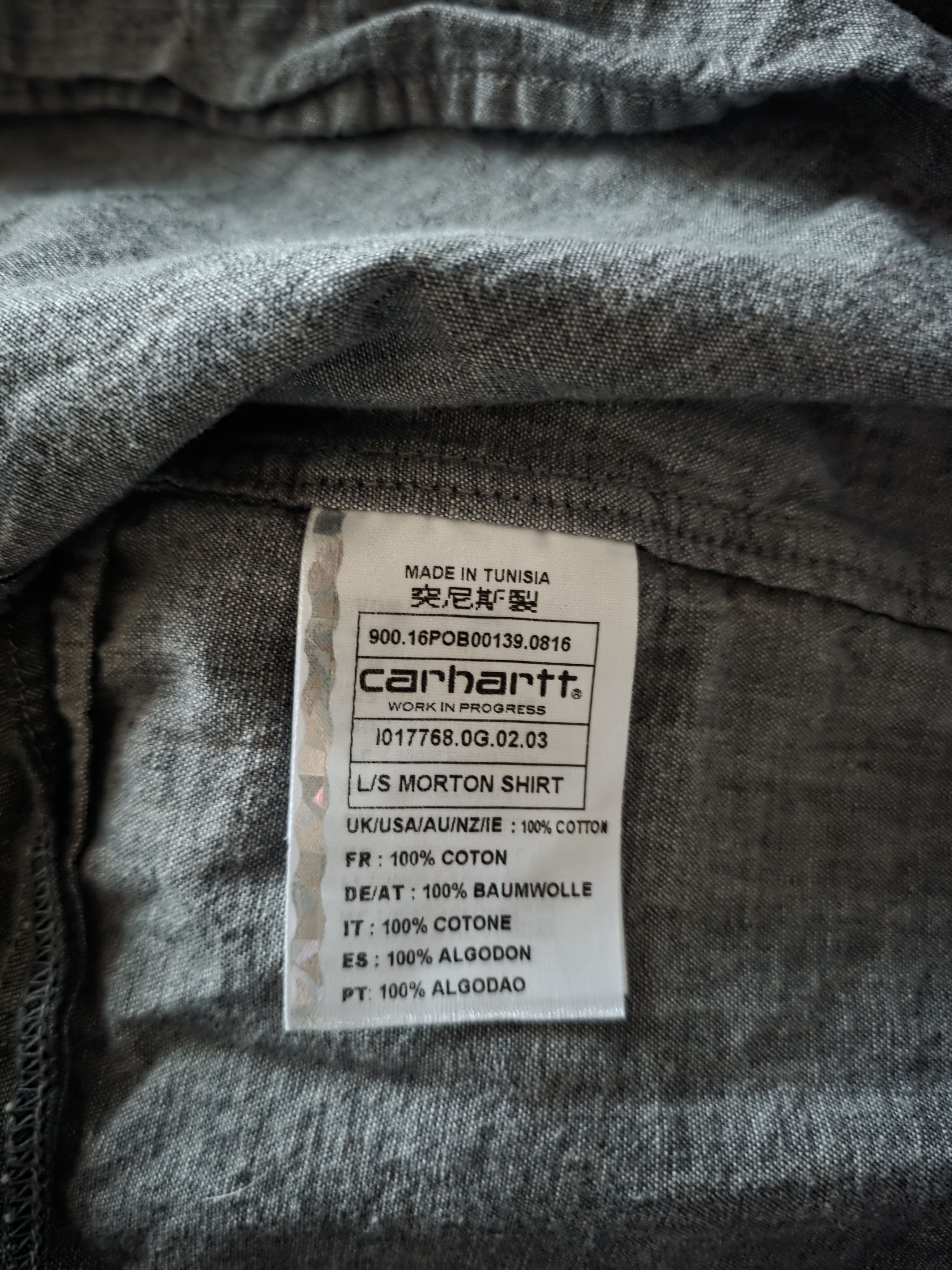 Carhartt Carhartt Milton shirt XXL slim fit Size US XXL / EU 58 / 5 - 8 Thumbnail