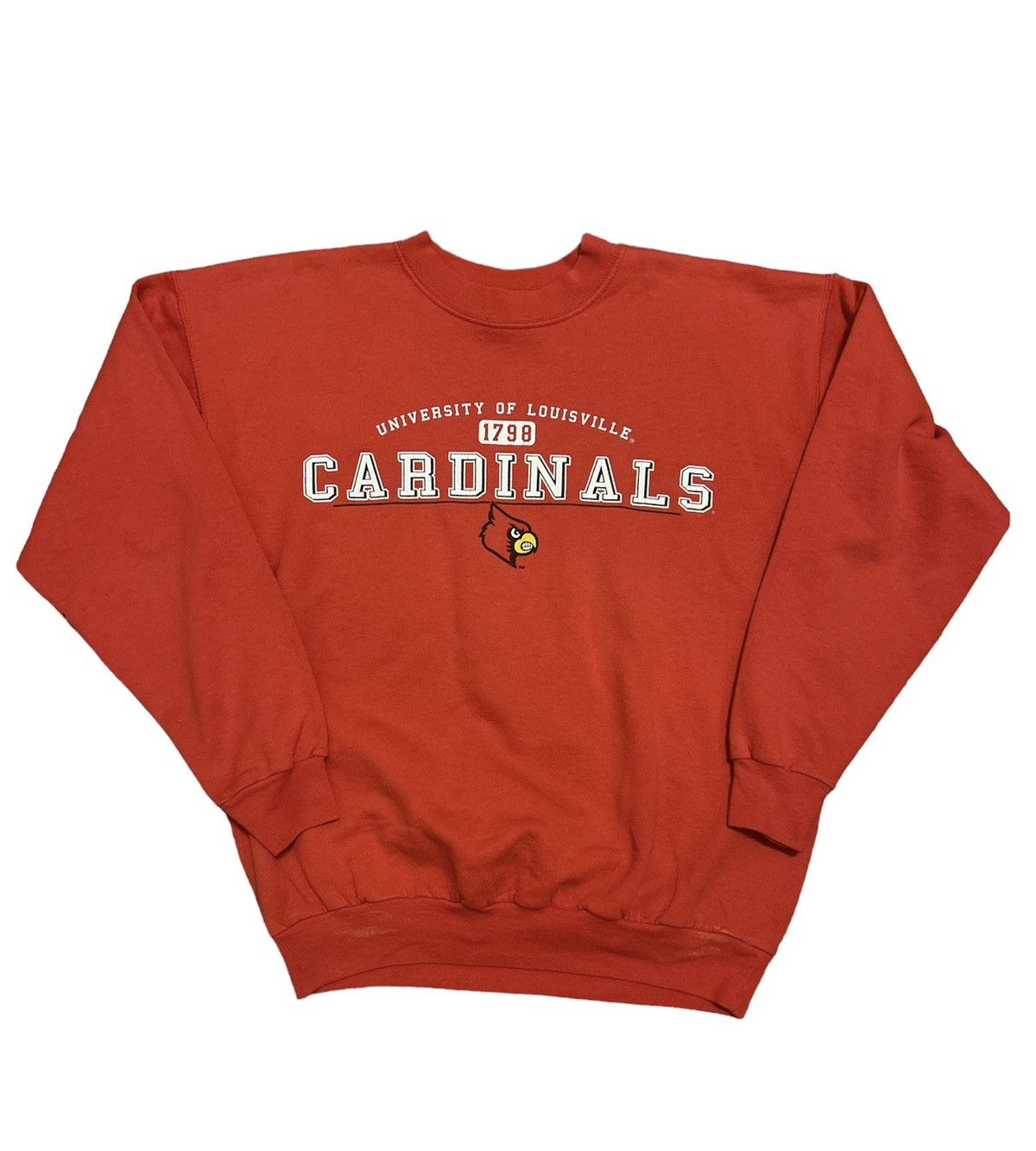 Louisville Cardinals Sweatshirt M CARDS UofL Vintage Retro Lengends  Athletic USA