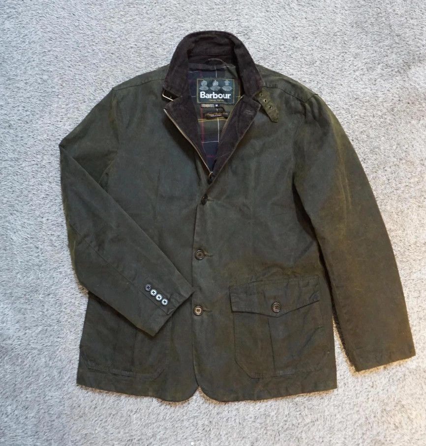 Barbour BARBOUR LUTZ Waxed Jacket Size US M / EU 48-50 / 2 - 3 Thumbnail