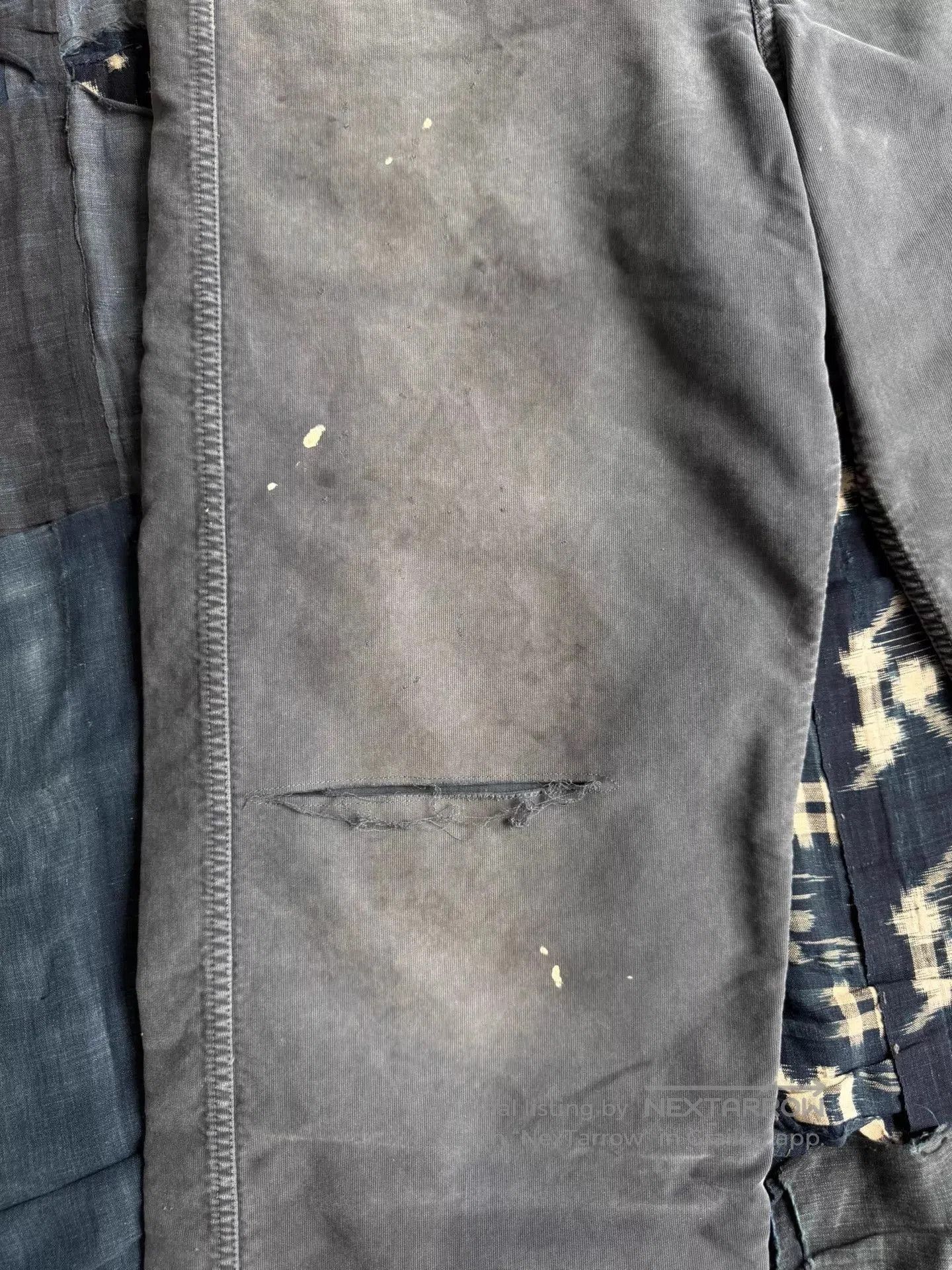 Visvim Blue Denim Pants with Distressed Details. Size US 34 / EU 50 - 6 Thumbnail