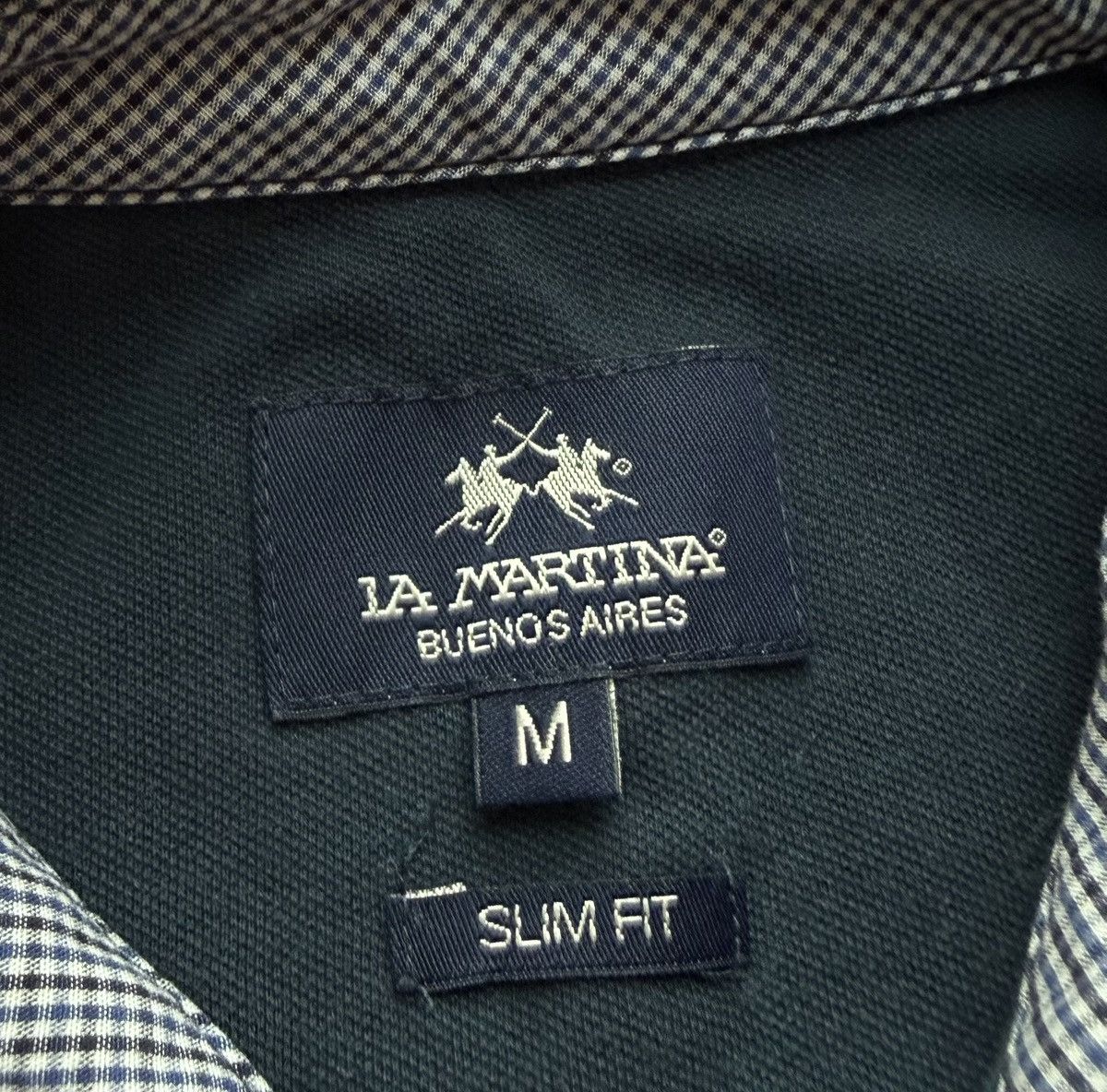 La Martina La Martina Polo Team Navy Blue Long Sleeve T-Shirt Size US M / EU 48-50 / 2 - 5 Thumbnail