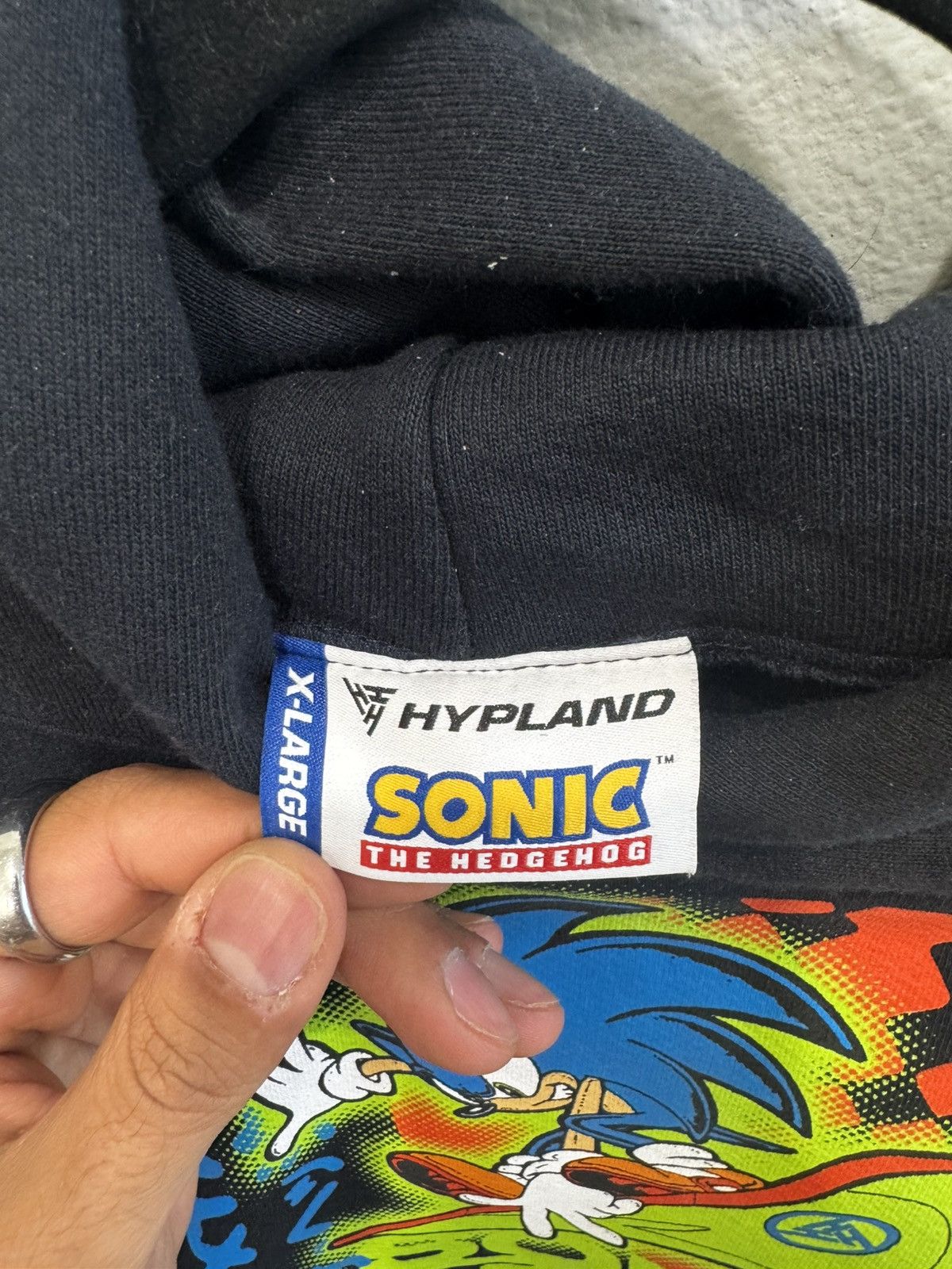 Hypland HYPLAND Sonic the Hedgehog Hoodie Size US XL / EU 56 / 4 - 3 Thumbnail