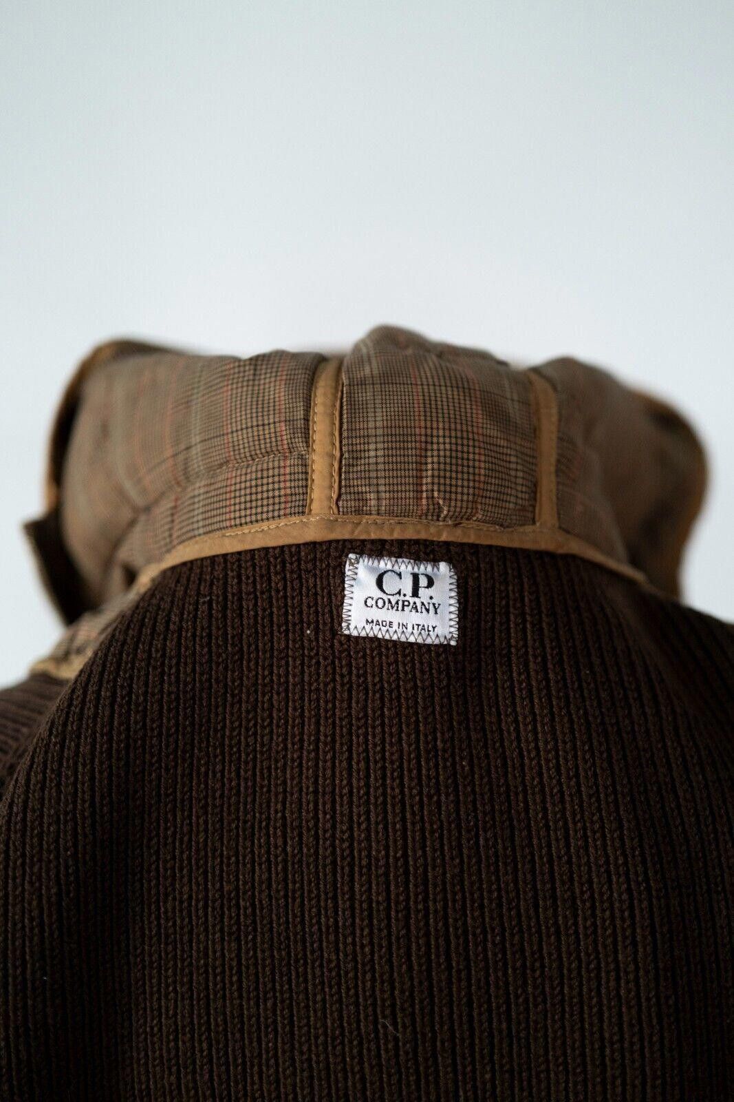 C.P. Company Vintage C.P. Company Brown Zip Sweater Sz. XL Size US L / EU 52-54 / 3 - 7 Thumbnail