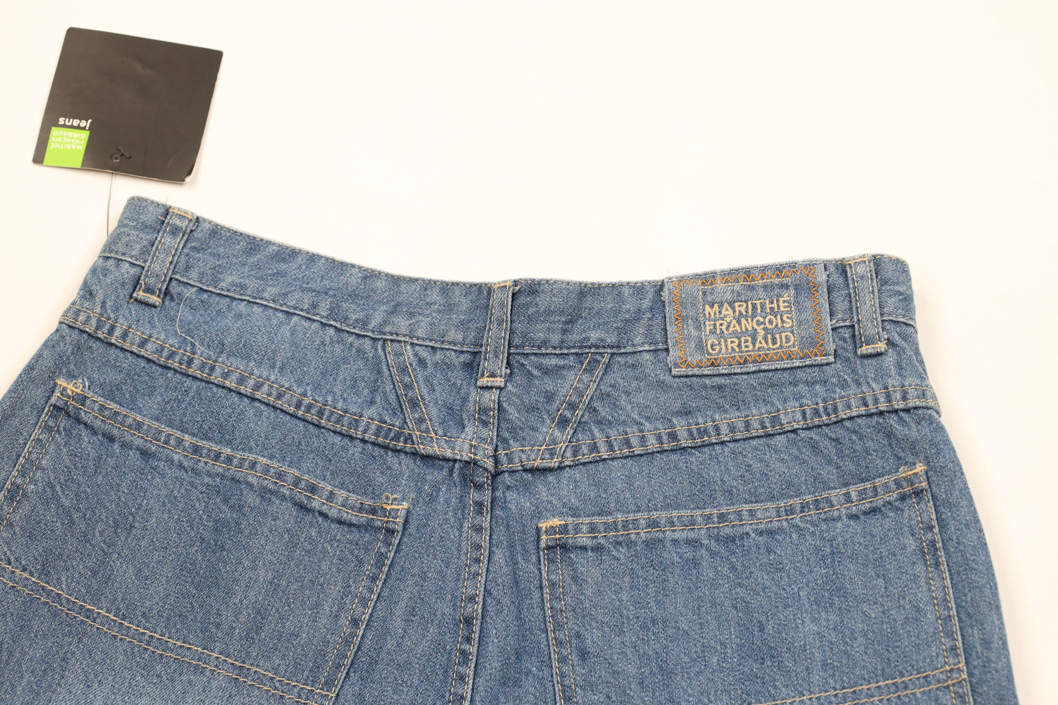 Marithe + Francois Girbaud × Vintage Deadstock Vintage Marithe Francois Girbaud Denim Jean Shorts Size US 31 - 8 Thumbnail