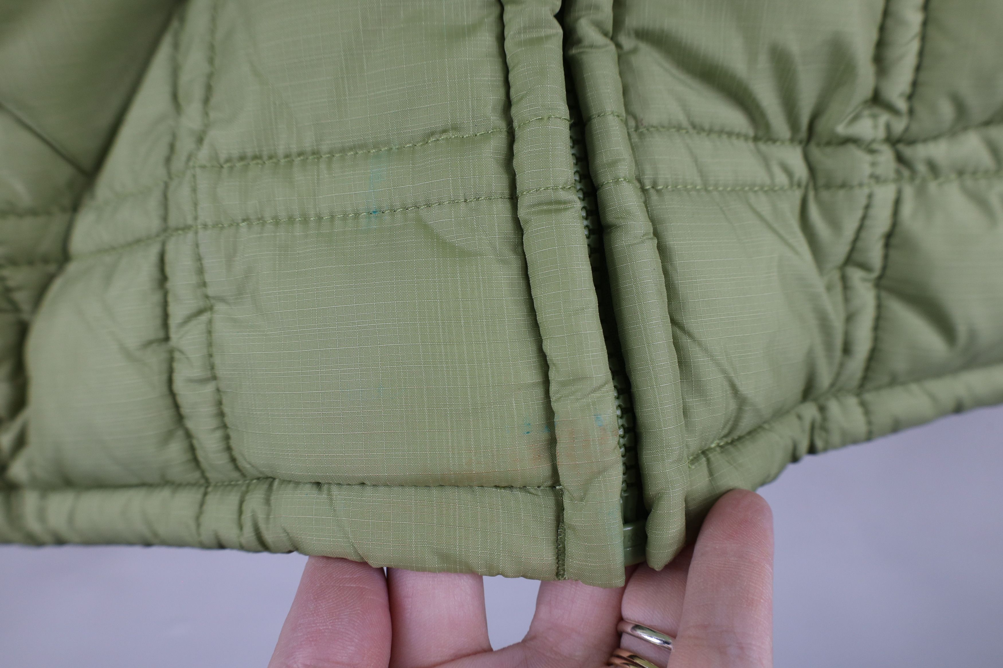 Vintage Vintage Woolrich Full Zip Insulated Puffer Vest Jacket Green Size XXL / US 16-18 / IT 52-54 - 5 Thumbnail