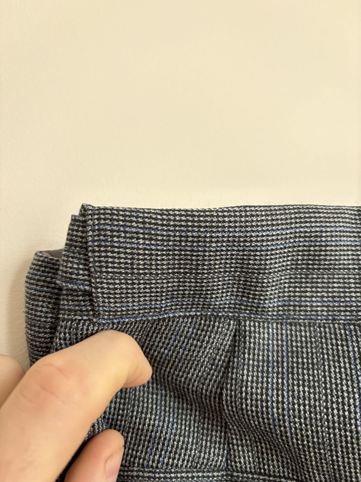 Vintage 1970s Trevira Suit Vintage 2-Piece Suit 1960s Wool Dress Pan Size 36R - 11 Thumbnail