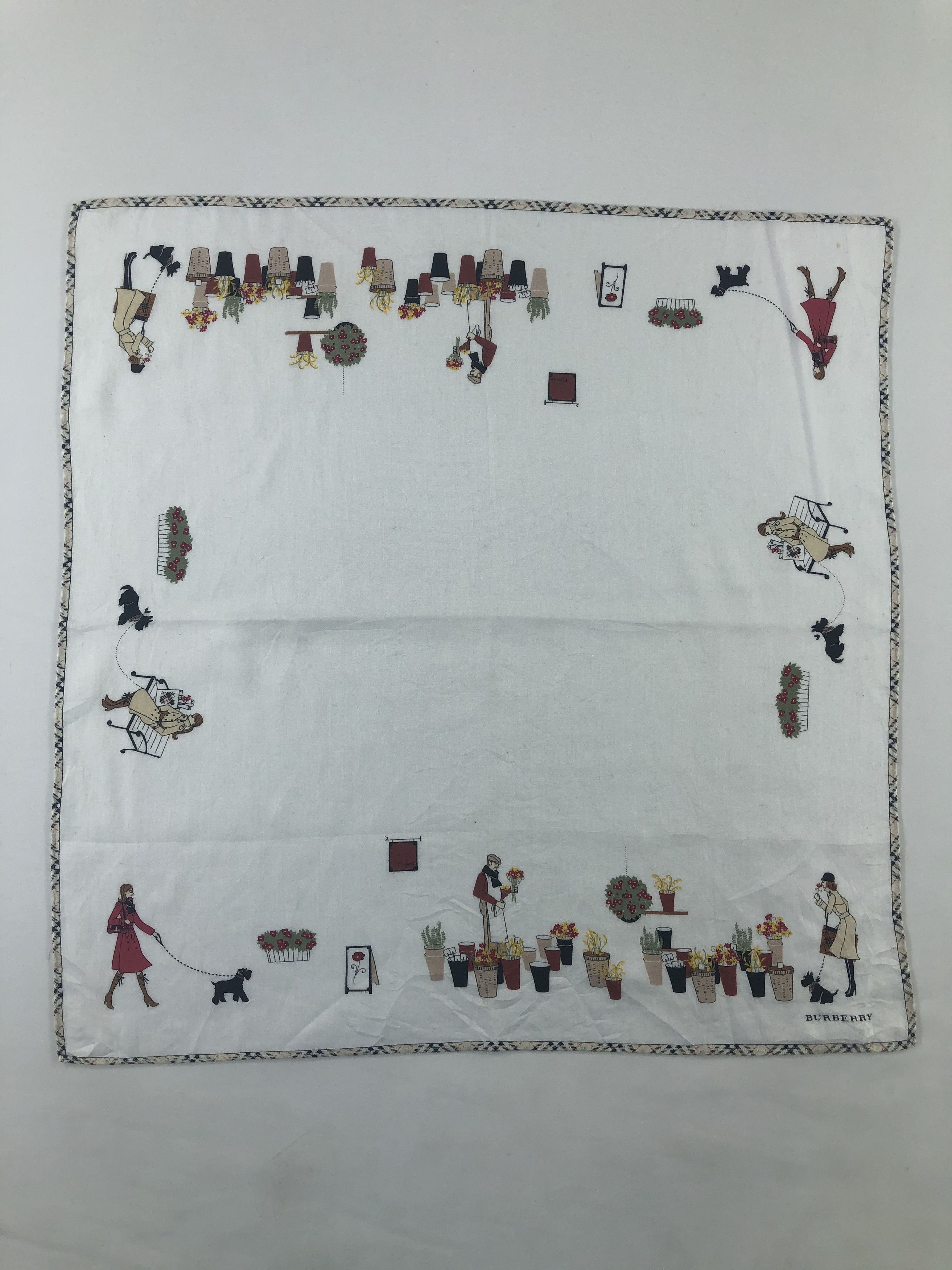 Burberry Burberry Handkerchief / Bandana / Neckerchief Size ONE SIZE - 2 Thumbnail