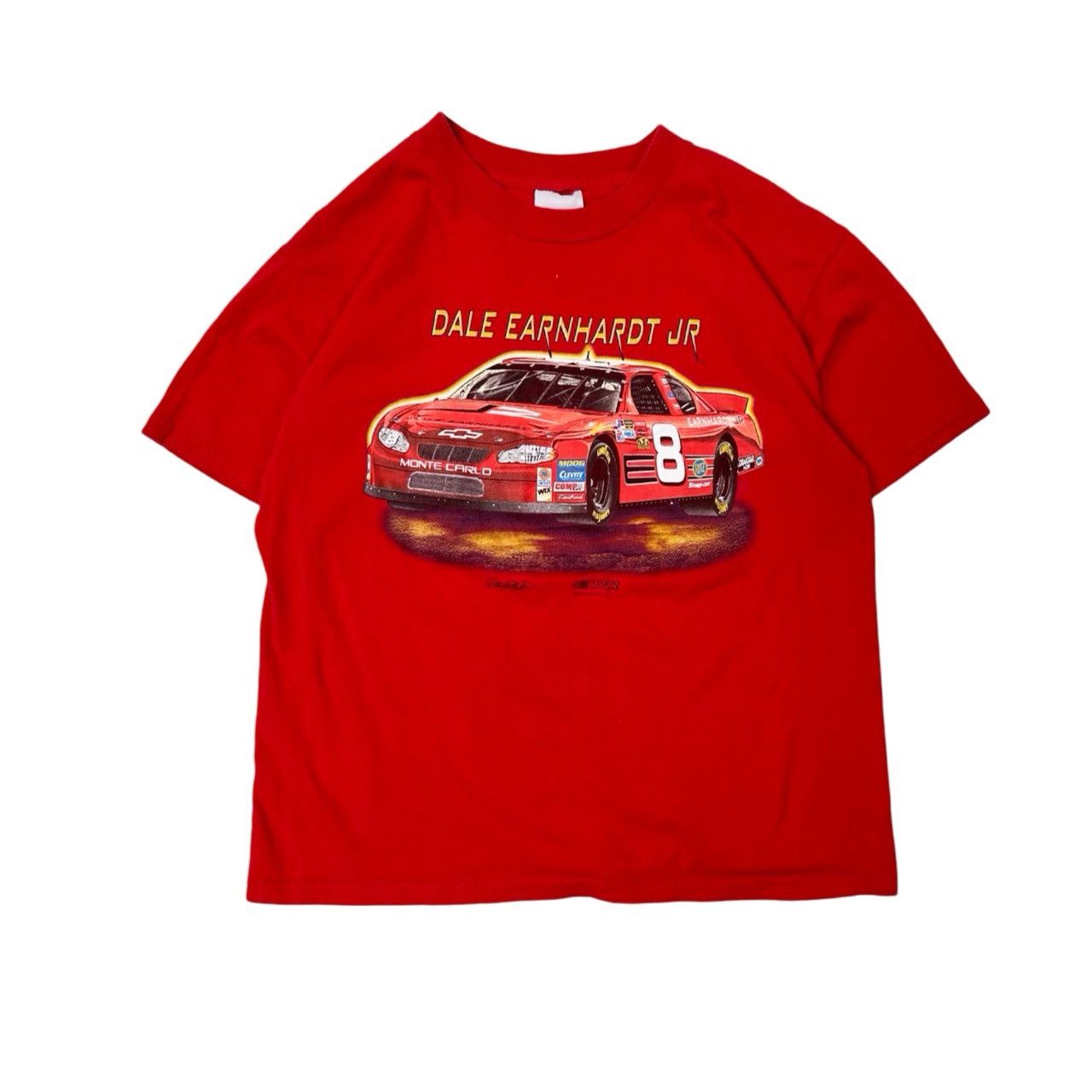 Vintage Vintage 00s Y2K Dale Earnhardt Jr NASCAR Graphic T Shirt Size US S / EU 44-46 / 1 - 1 Thumbnail