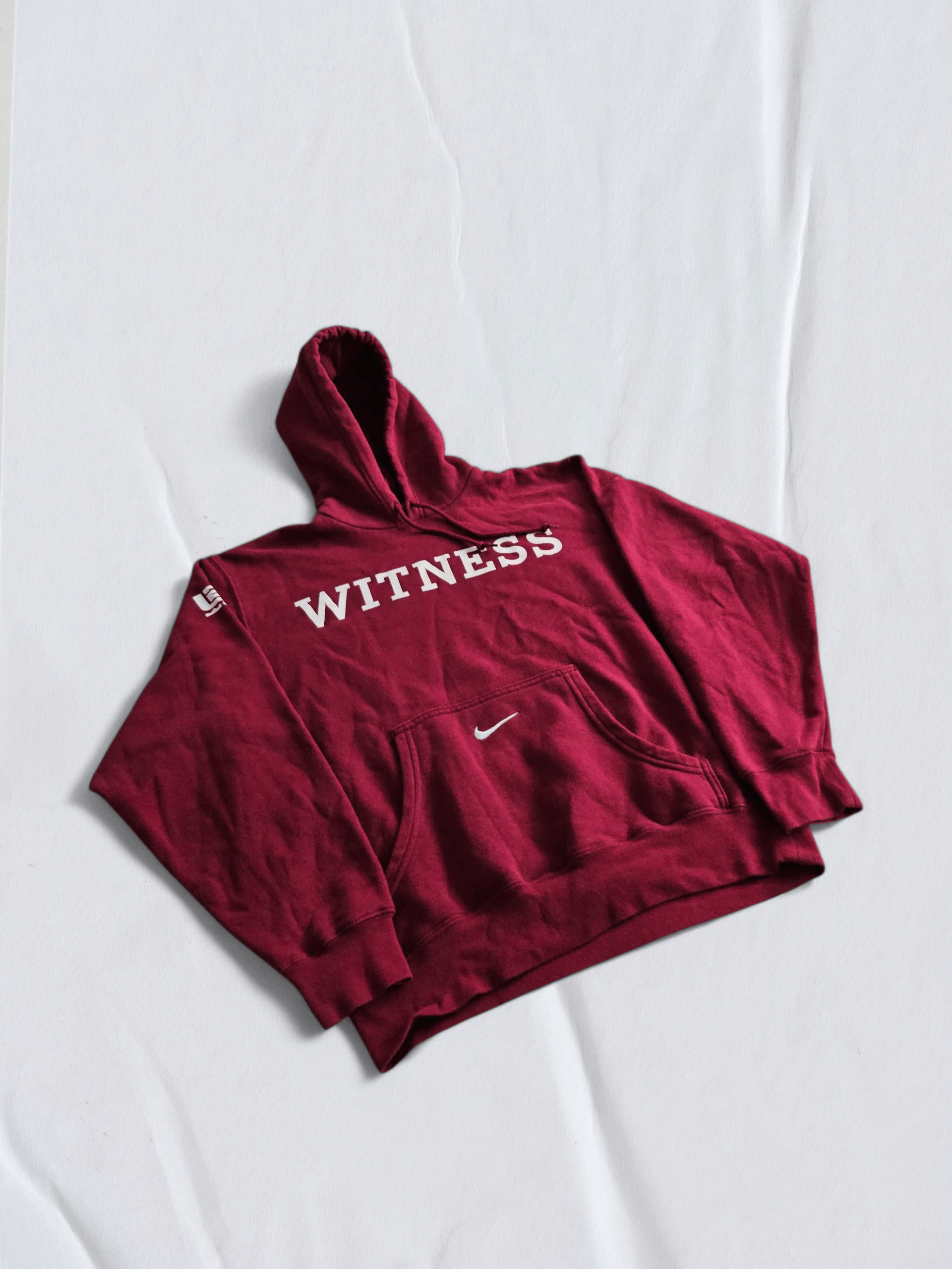 Nike Nike vintage Witness hoodie central swoosh team tag Size US S / EU 44-46 / 1 - 2 Thumbnail