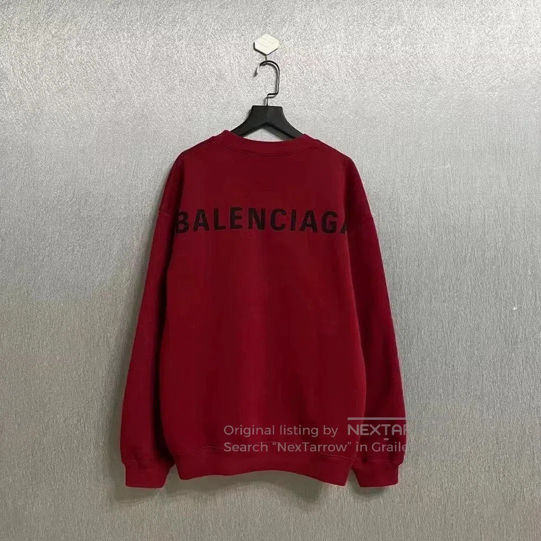 Balenciaga balenciaga logo sweatshirt in size small. Size US S / EU 44-46 / 1 - 1 Thumbnail