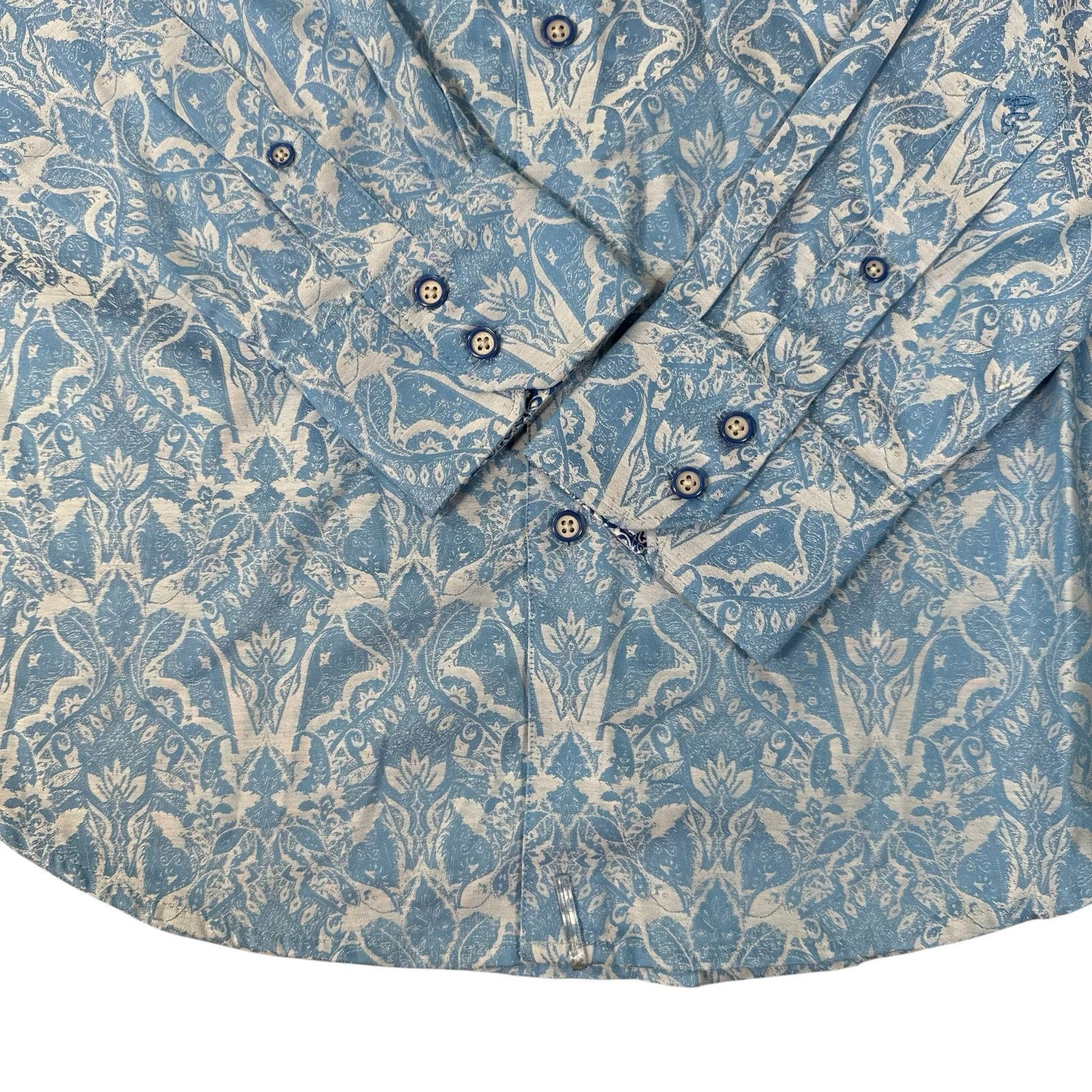 Robert Graham Robert Graham Highland Classic Long Sleeve Button Down Shirt Size US M / EU 48-50 / 2 - 7 Thumbnail