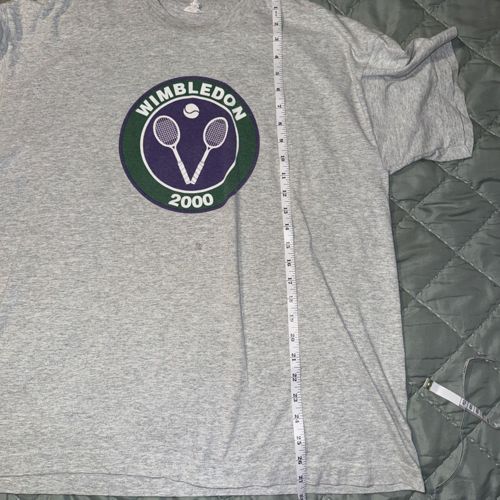 & Other Stories VINTAGE 2000 Wimbledon Tennis Championship Retro Tee Sz XL Size US XL / EU 56 / 4 - 8 Thumbnail