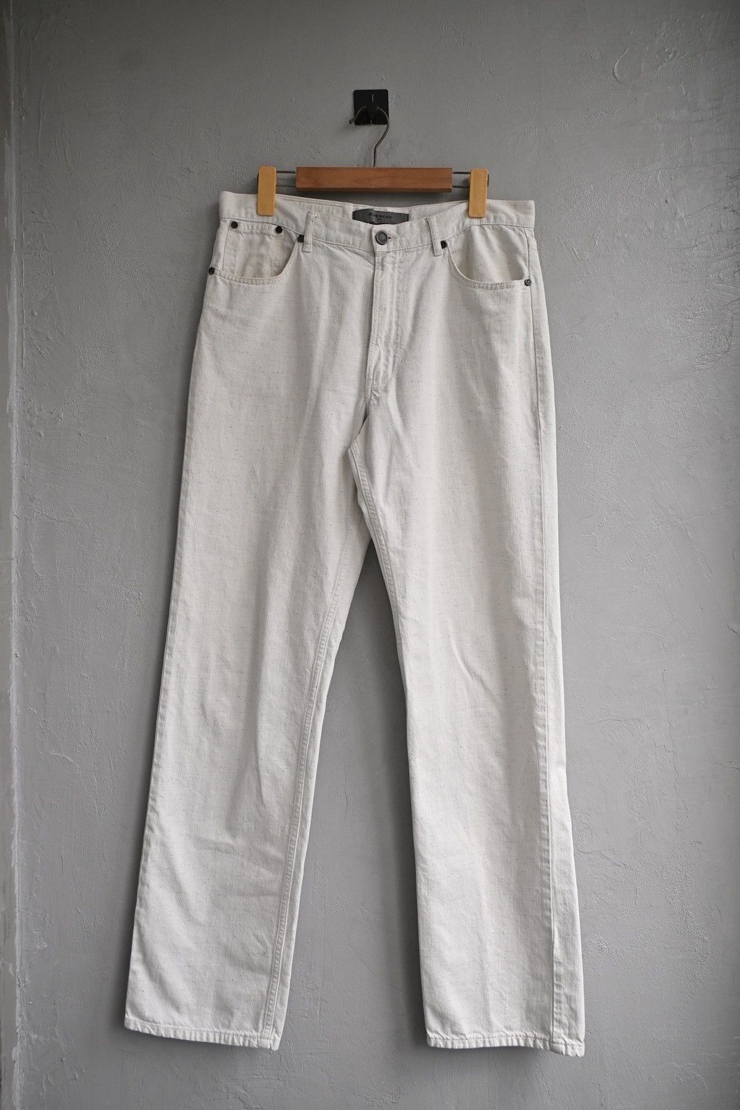 Givenchy Givenchy by Julien Macdonald 2000’s pepper wash denim pant Size US 32 / EU 48 - 4 Thumbnail