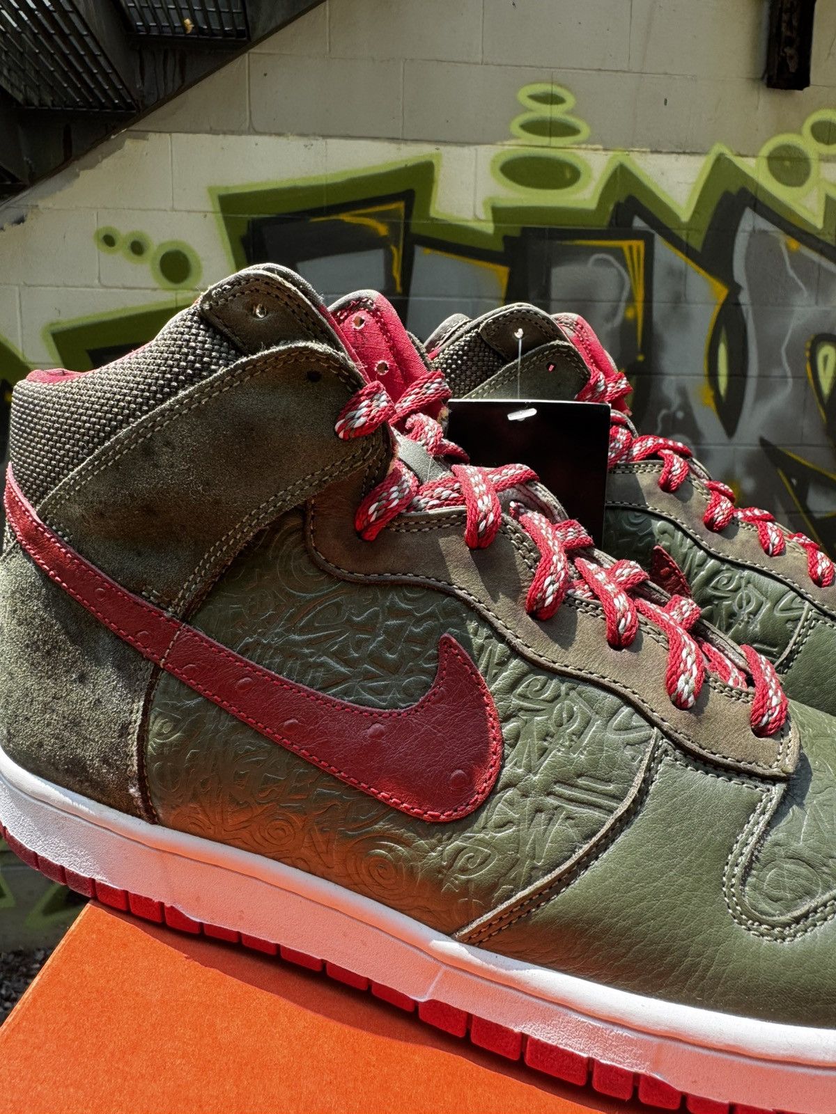 Nike × Stussy Stussy Nike dunk 2006 Size US 11 / EU 44 - 6 Thumbnail