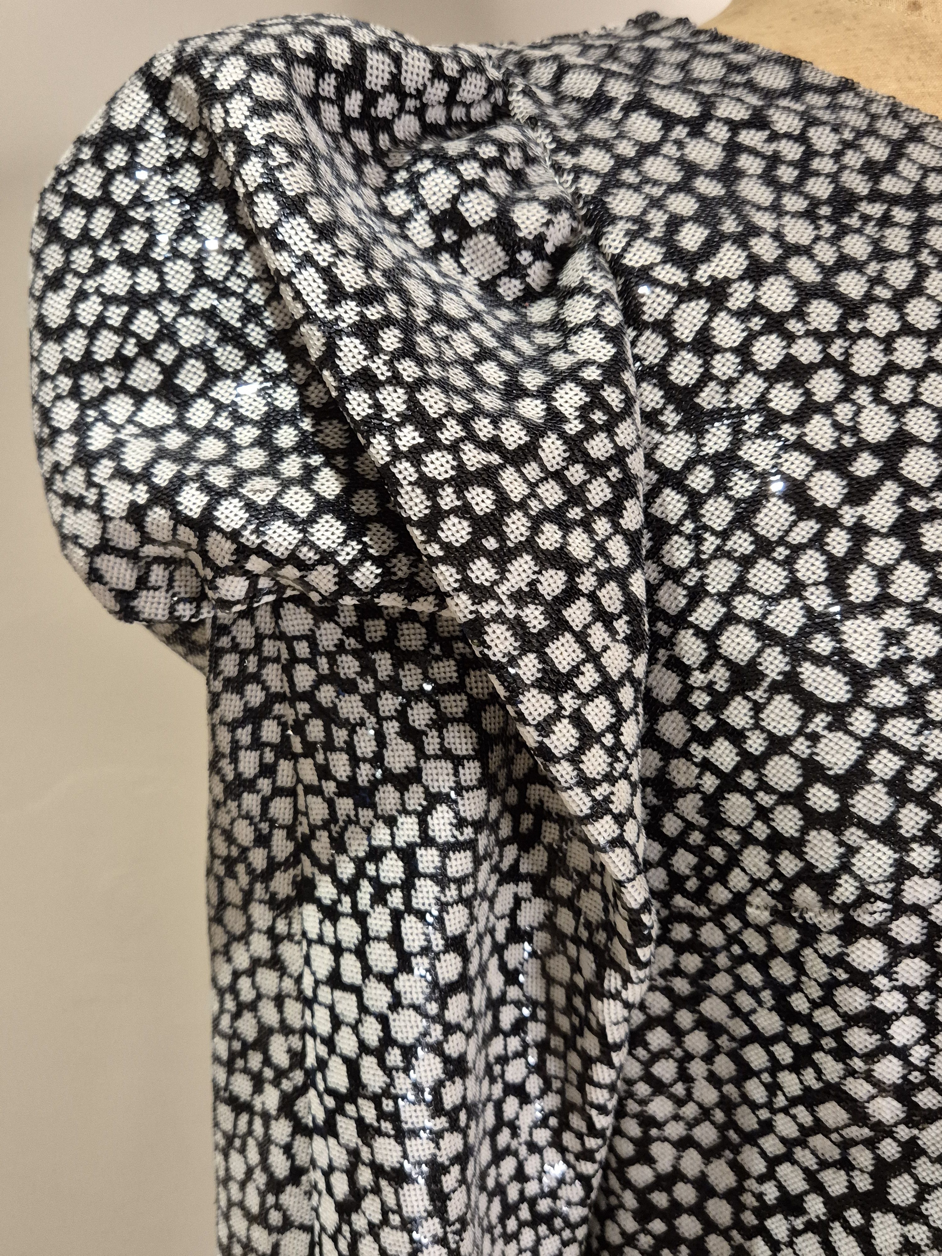 Fendi Fendi microsequinned silk top Size S / US 4 / IT 40 - 5 Thumbnail