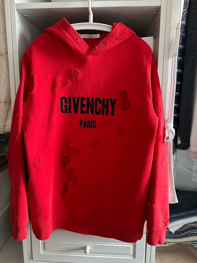 Givenchy Red Hoodie